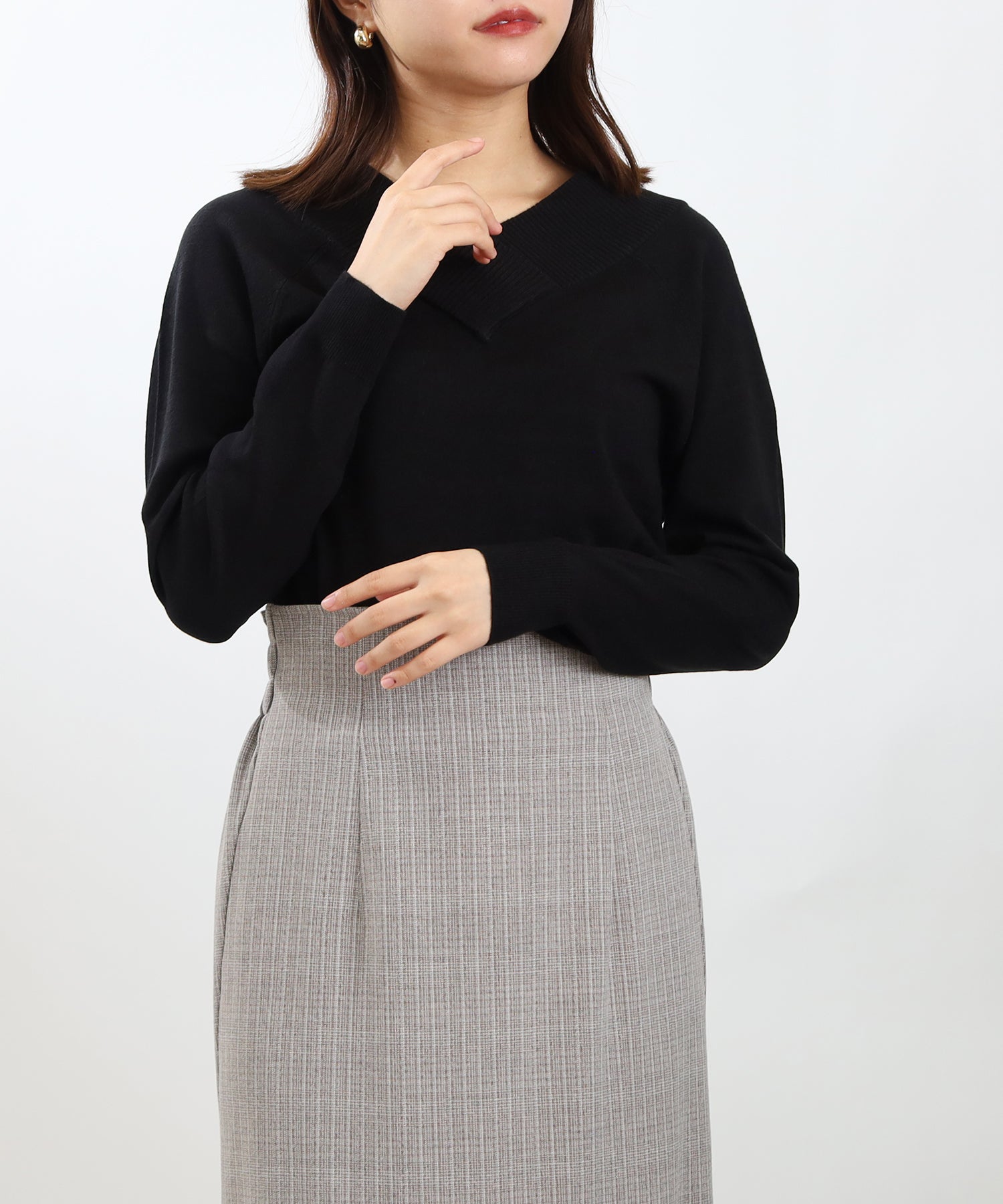 ブラック　model：156　着用サイズ：M