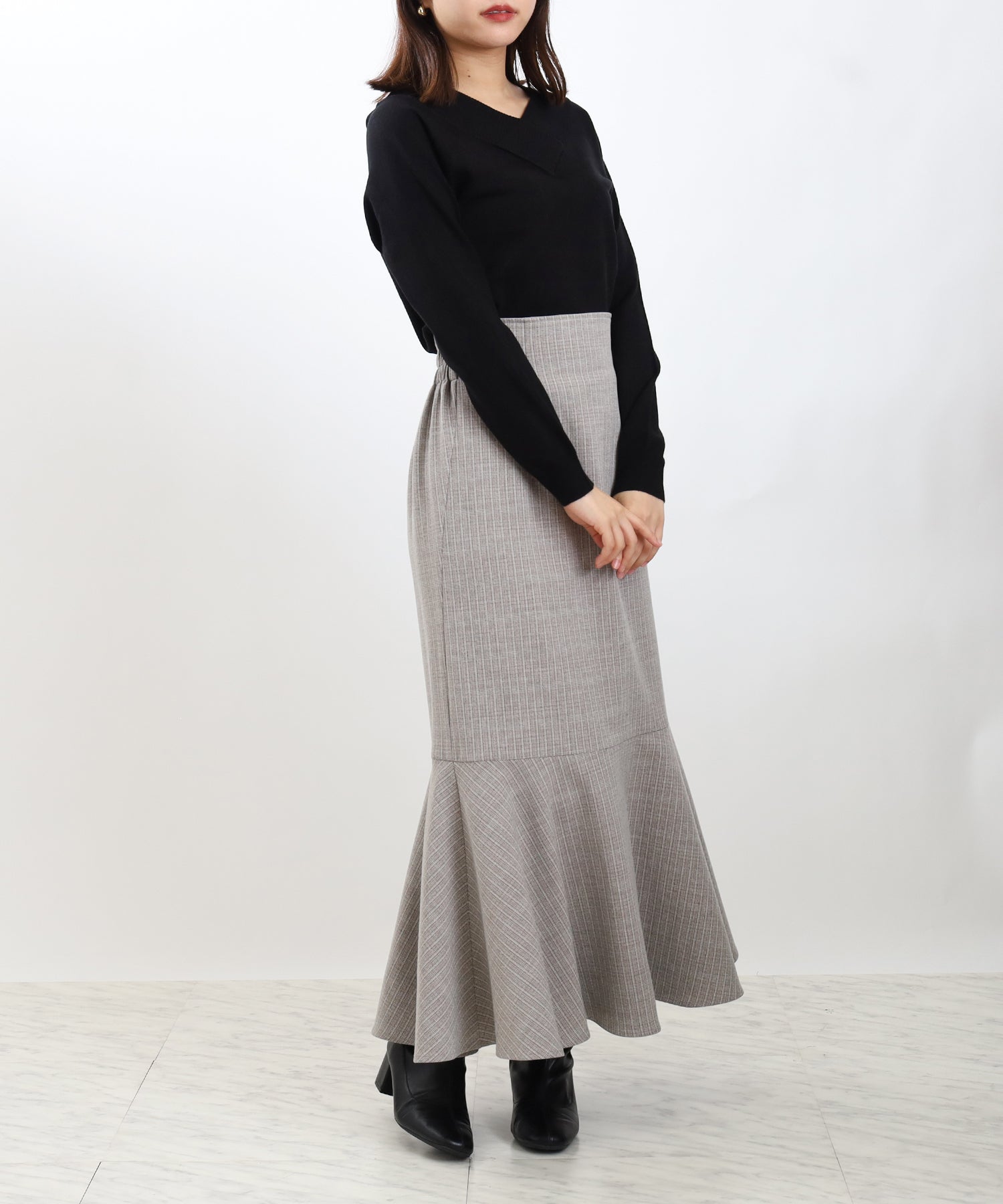 ブラック　model：156　着用サイズ：M