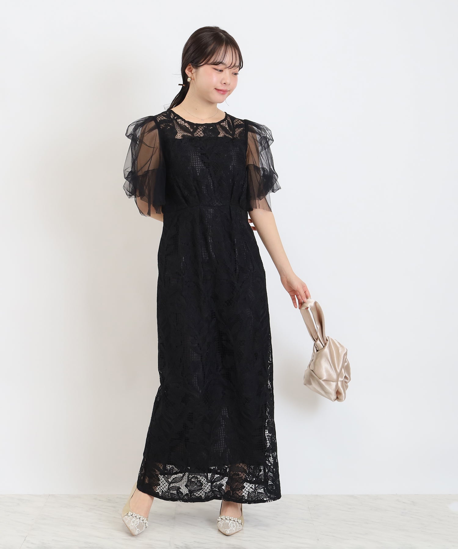 ブラック　model：156　着用サイズ：M