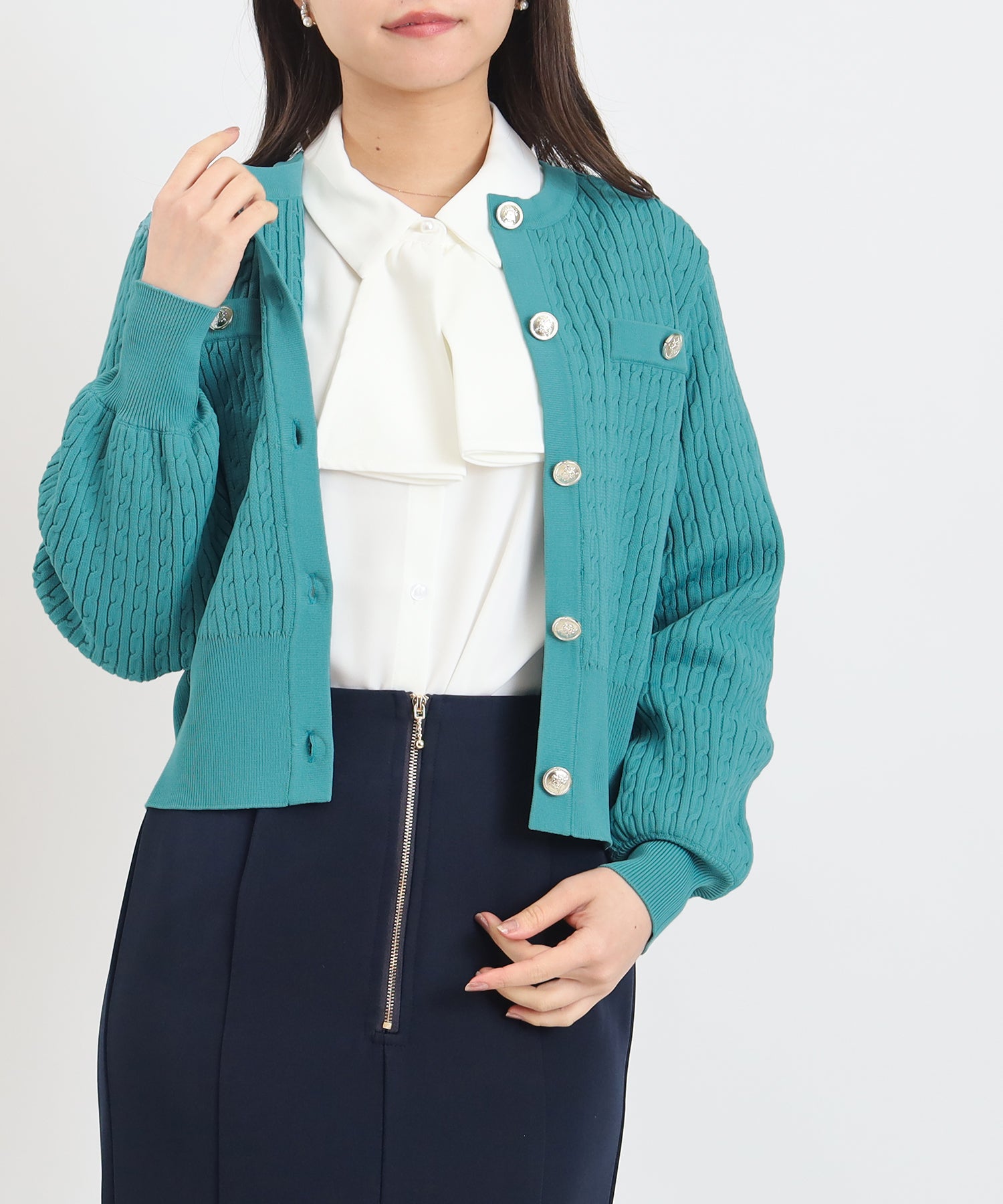 ミント　model：156　着用サイズ：M