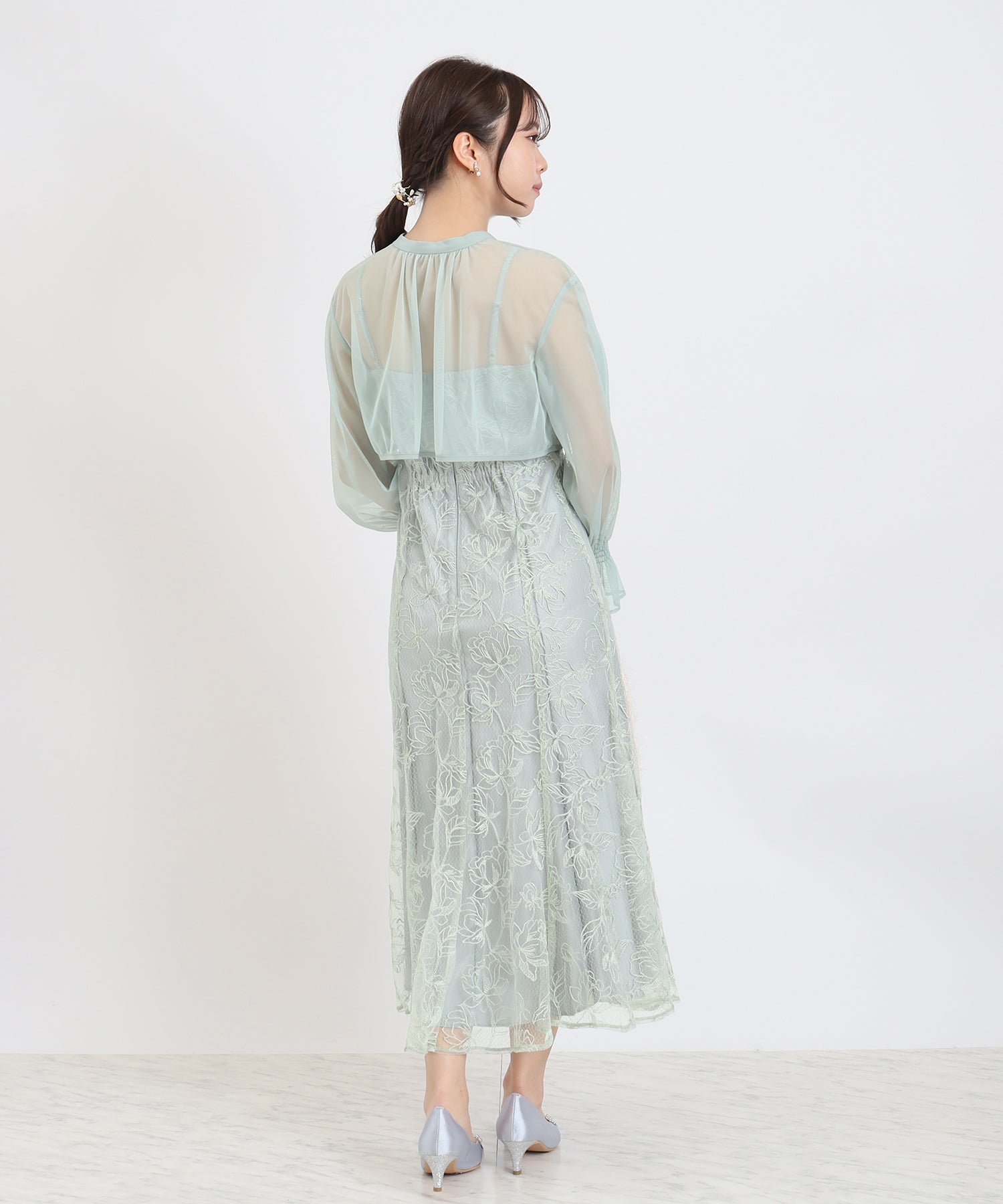 ミント　model：156　着用サイズ：S