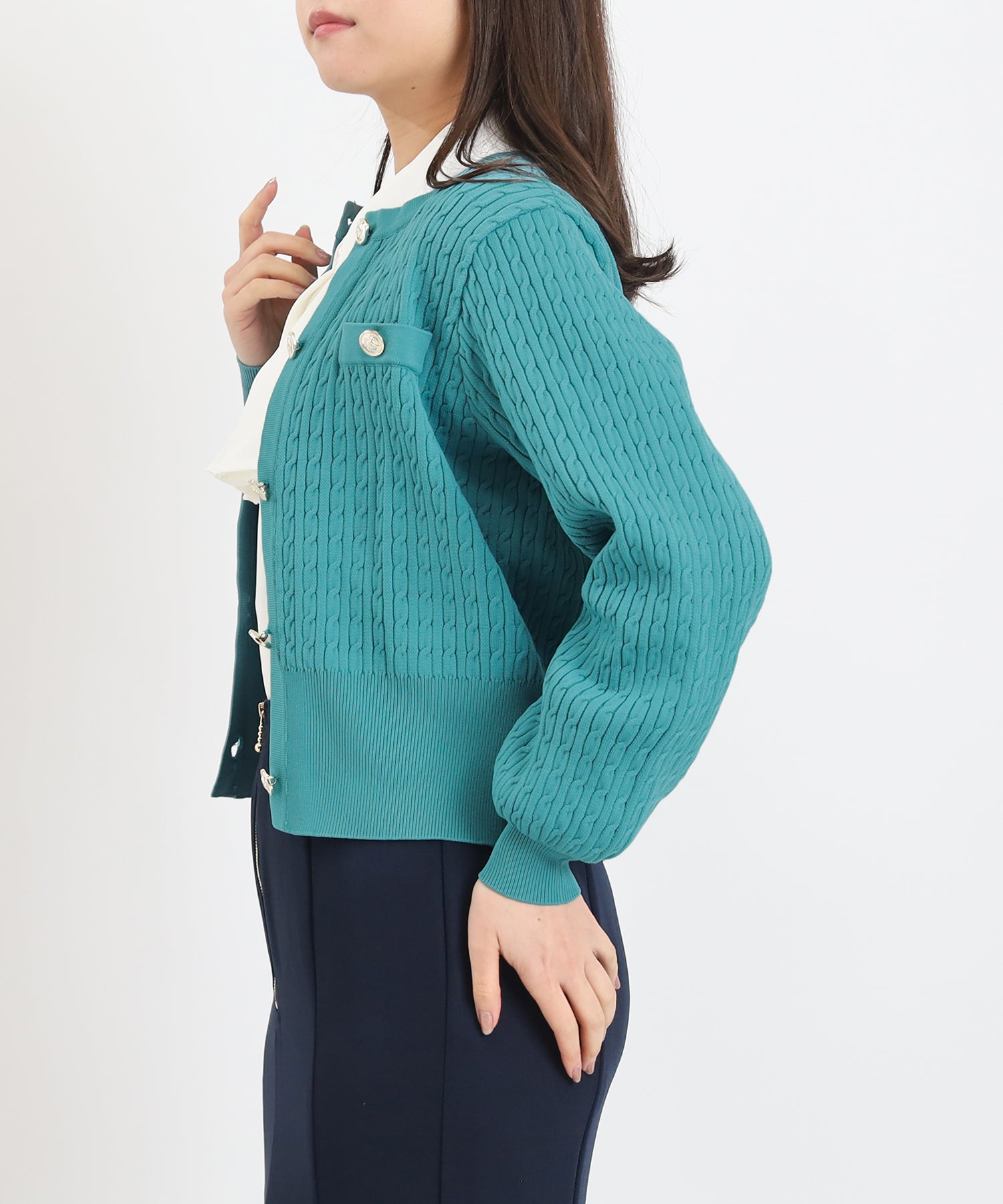 ミント　model：156　着用サイズ：M