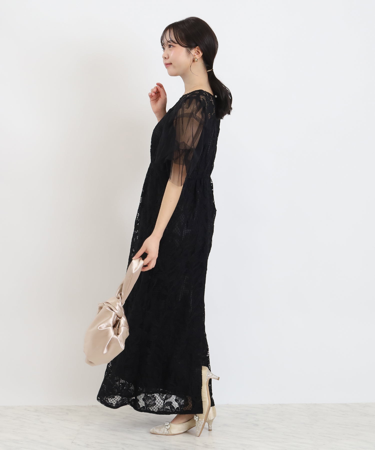 ブラック　model：156　着用サイズ：M
