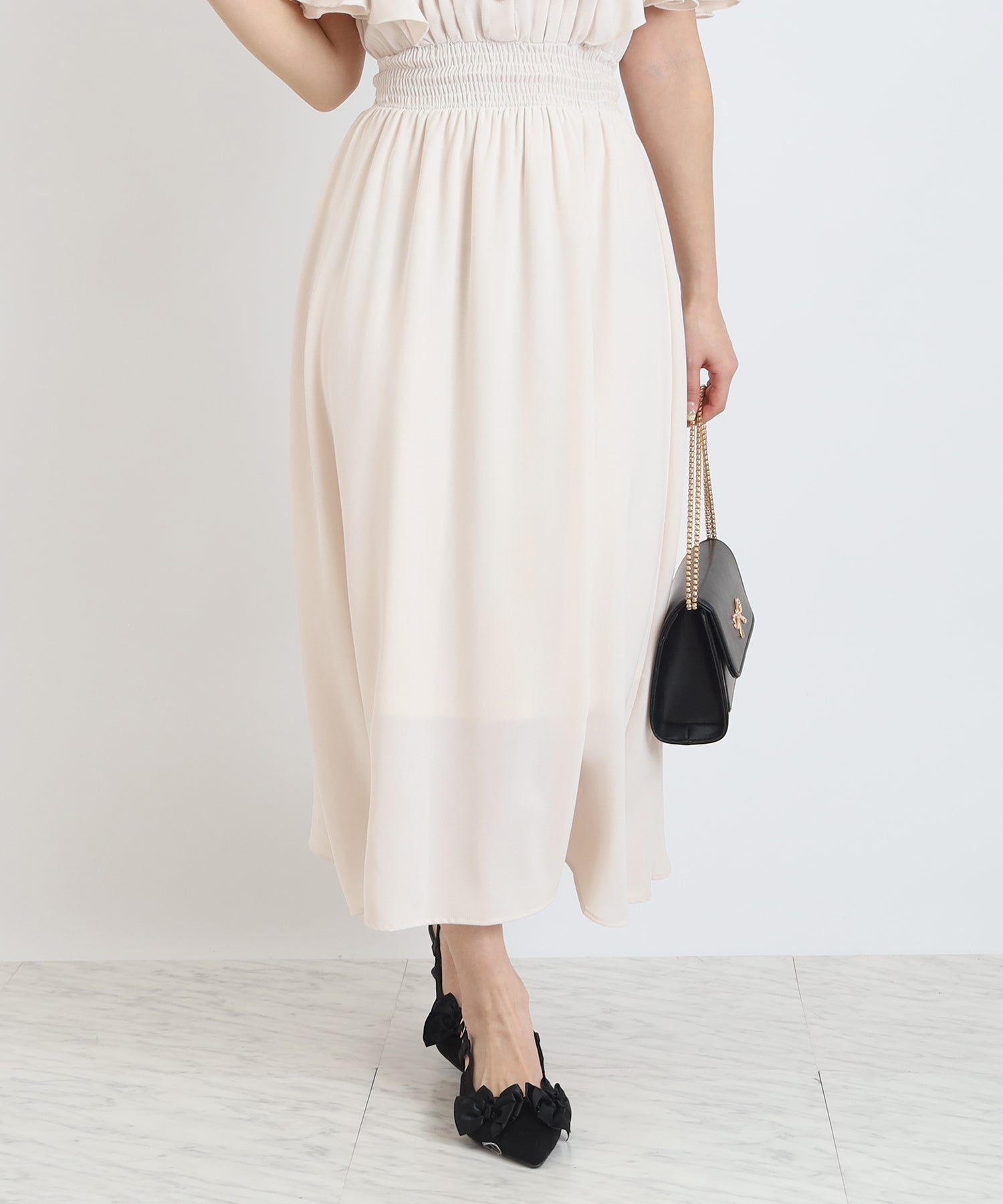 アイボリー　model:160cm  着用サイズ：M