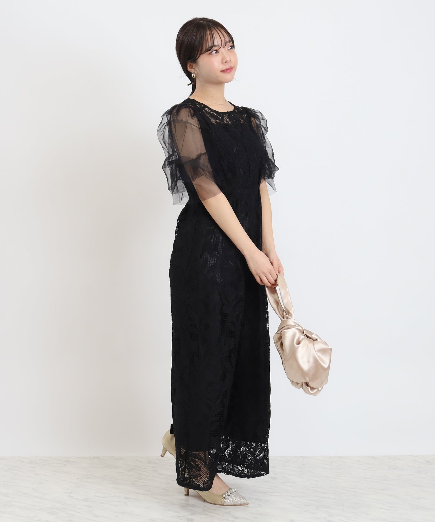 ブラック　model：156　着用サイズ：M