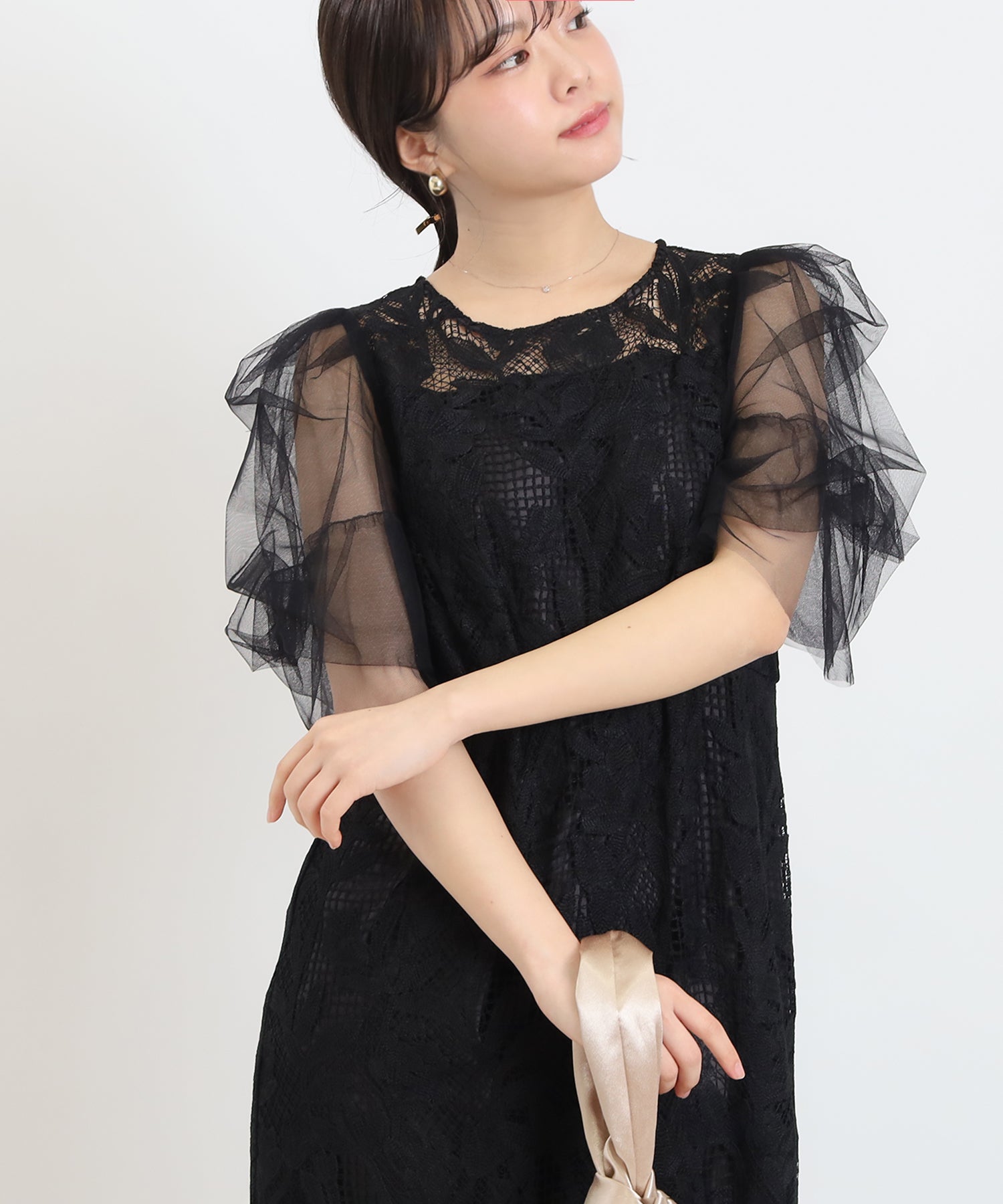 ブラック　model：156　着用サイズ：M
