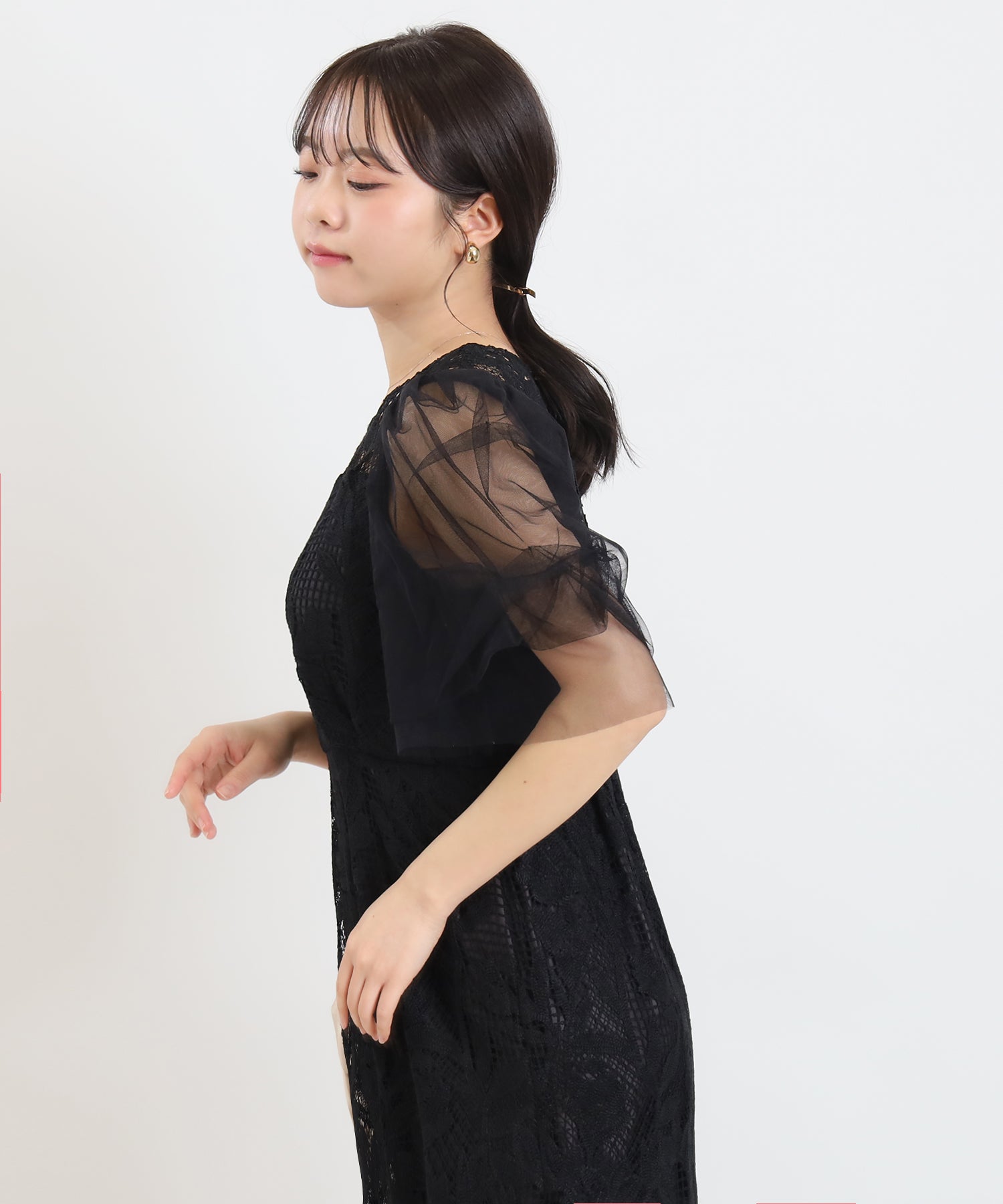 ブラック　model：156　着用サイズ：M