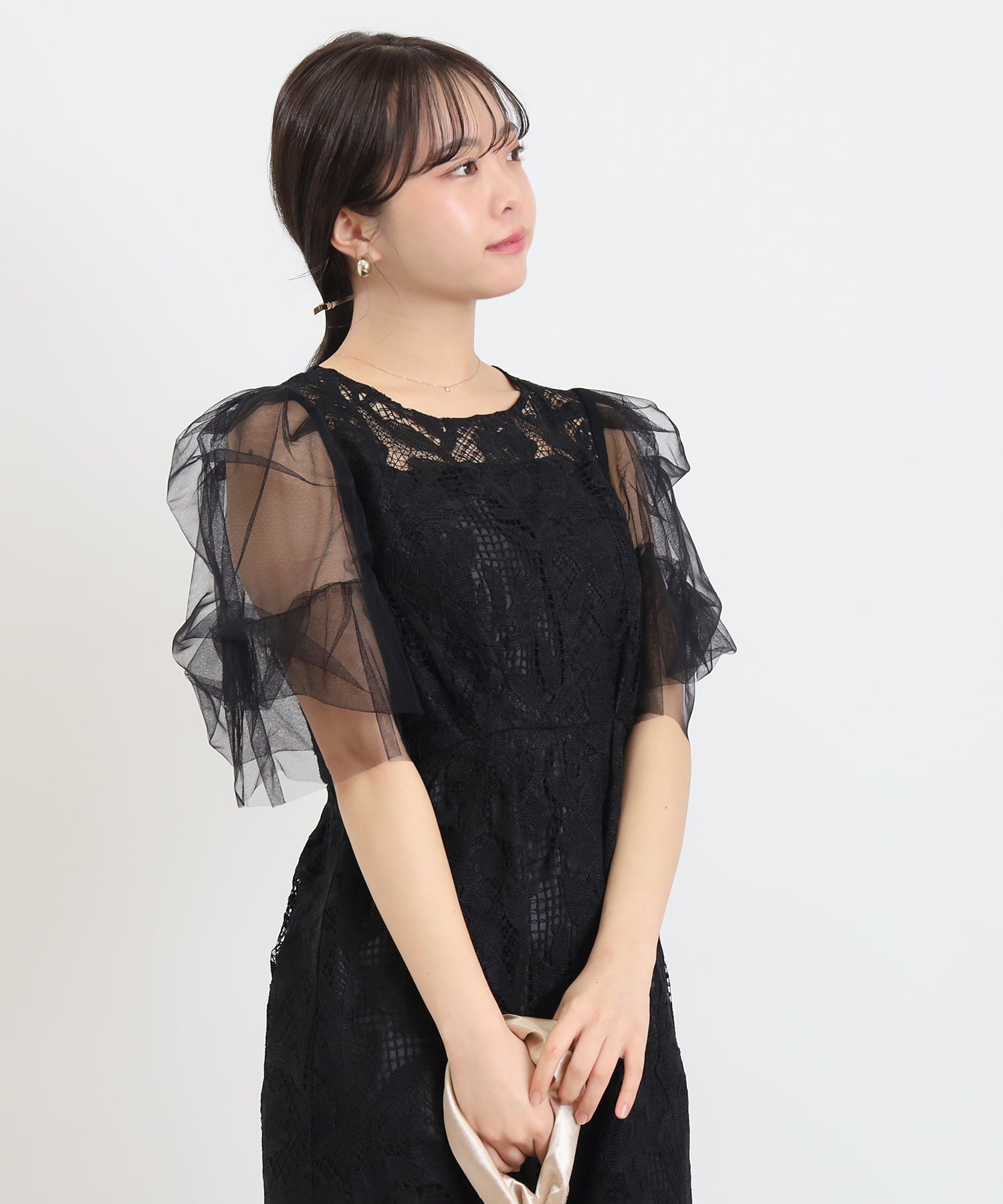 ブラック　model：156　着用サイズ：M