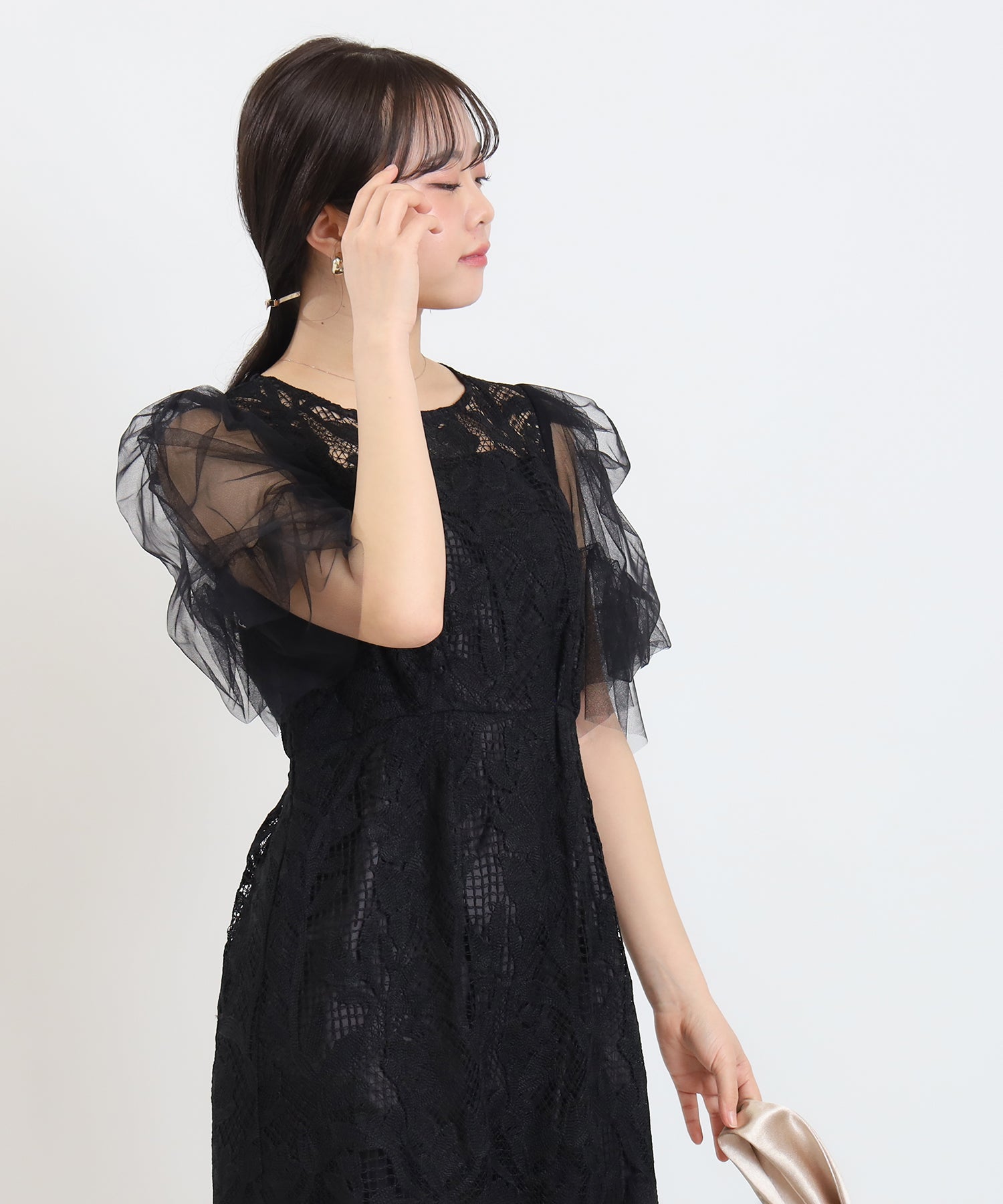 ブラック　model：156　着用サイズ：M