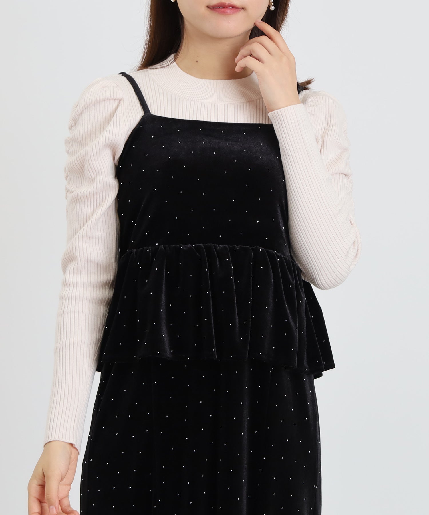 ブラック　model：156　着用サイズ：M