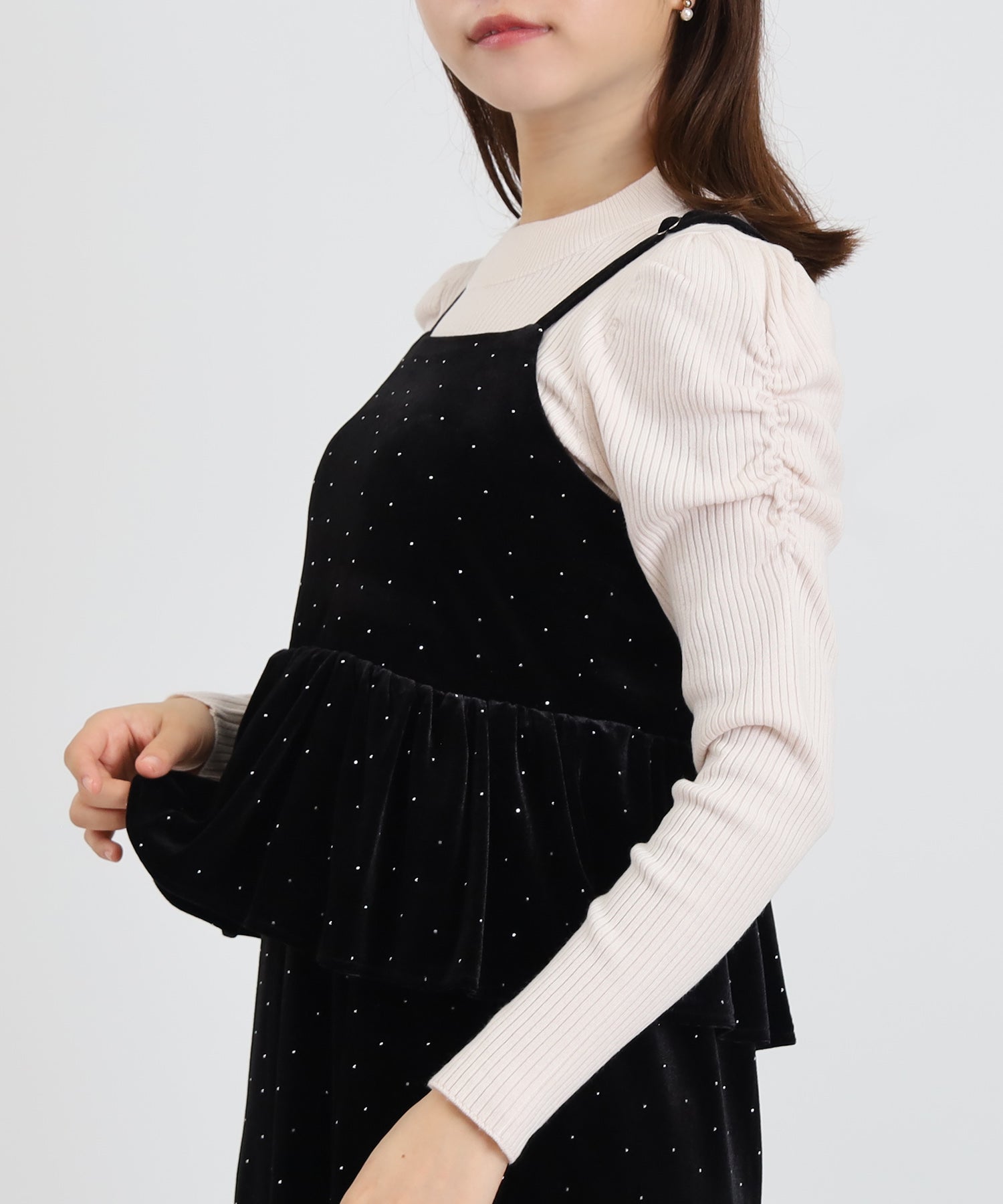 ブラック　model：156　着用サイズ：M