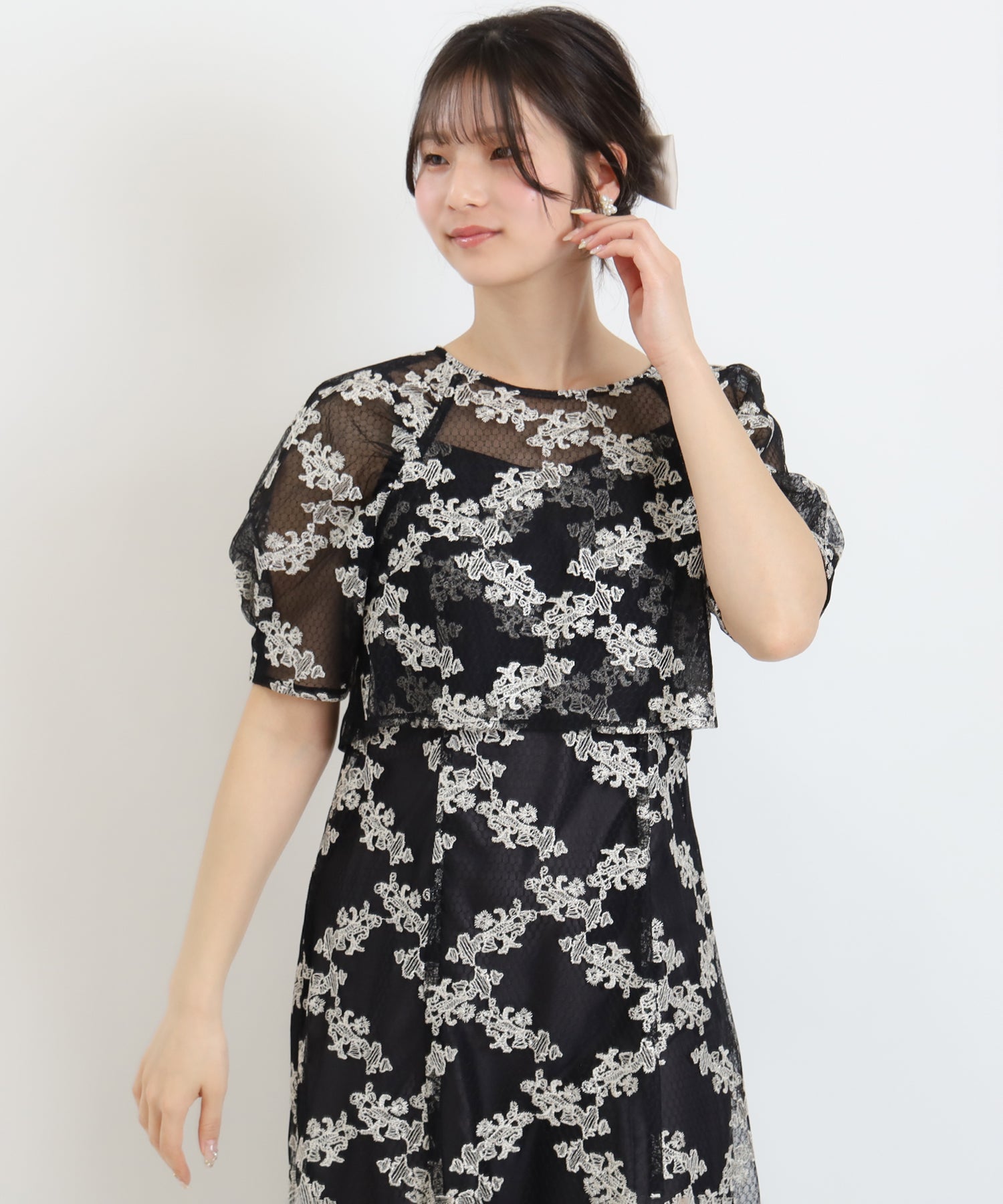 ブラック　model：160　着用サイズ：M
