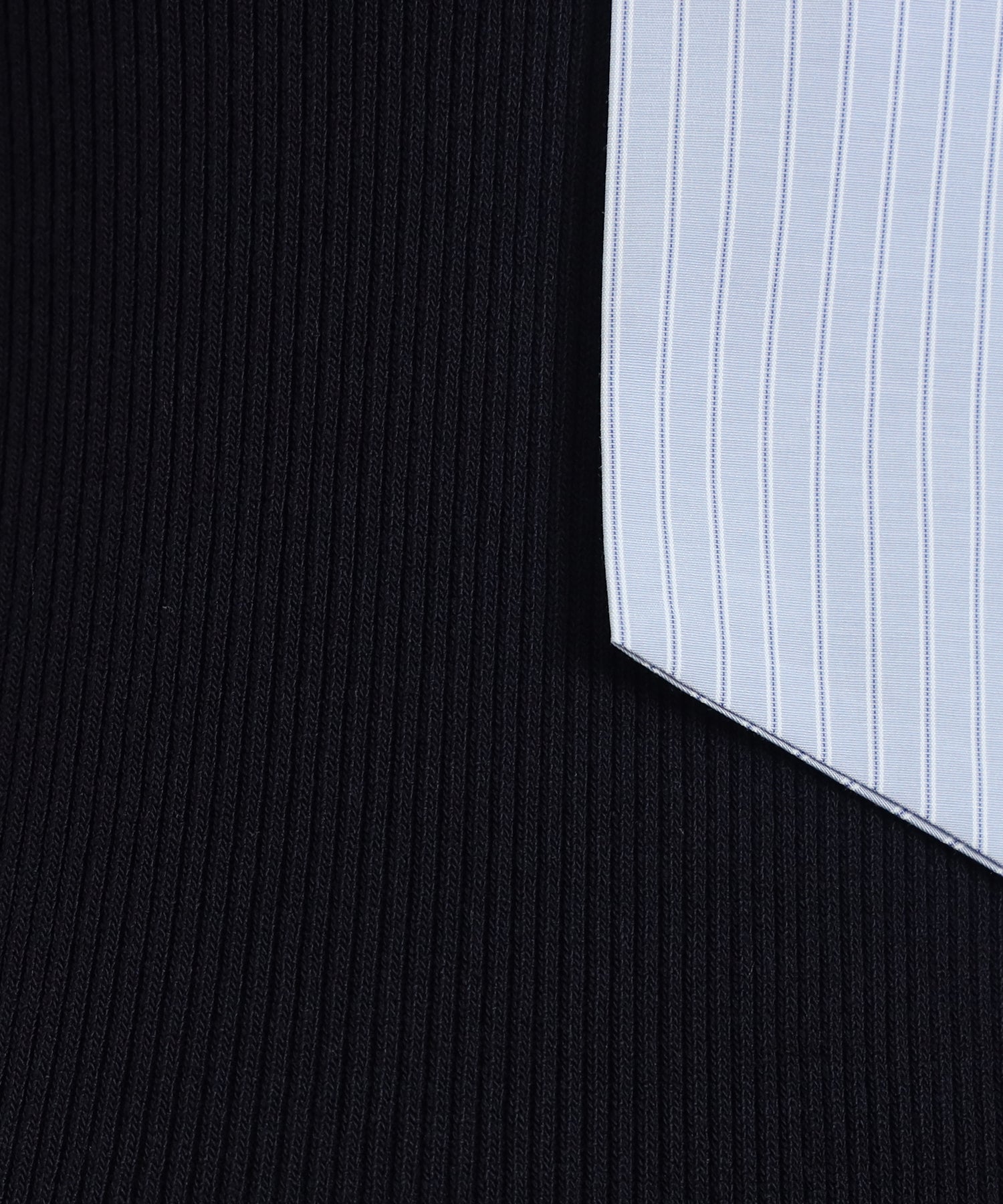 ディティール(ネイビー×ストライプ)