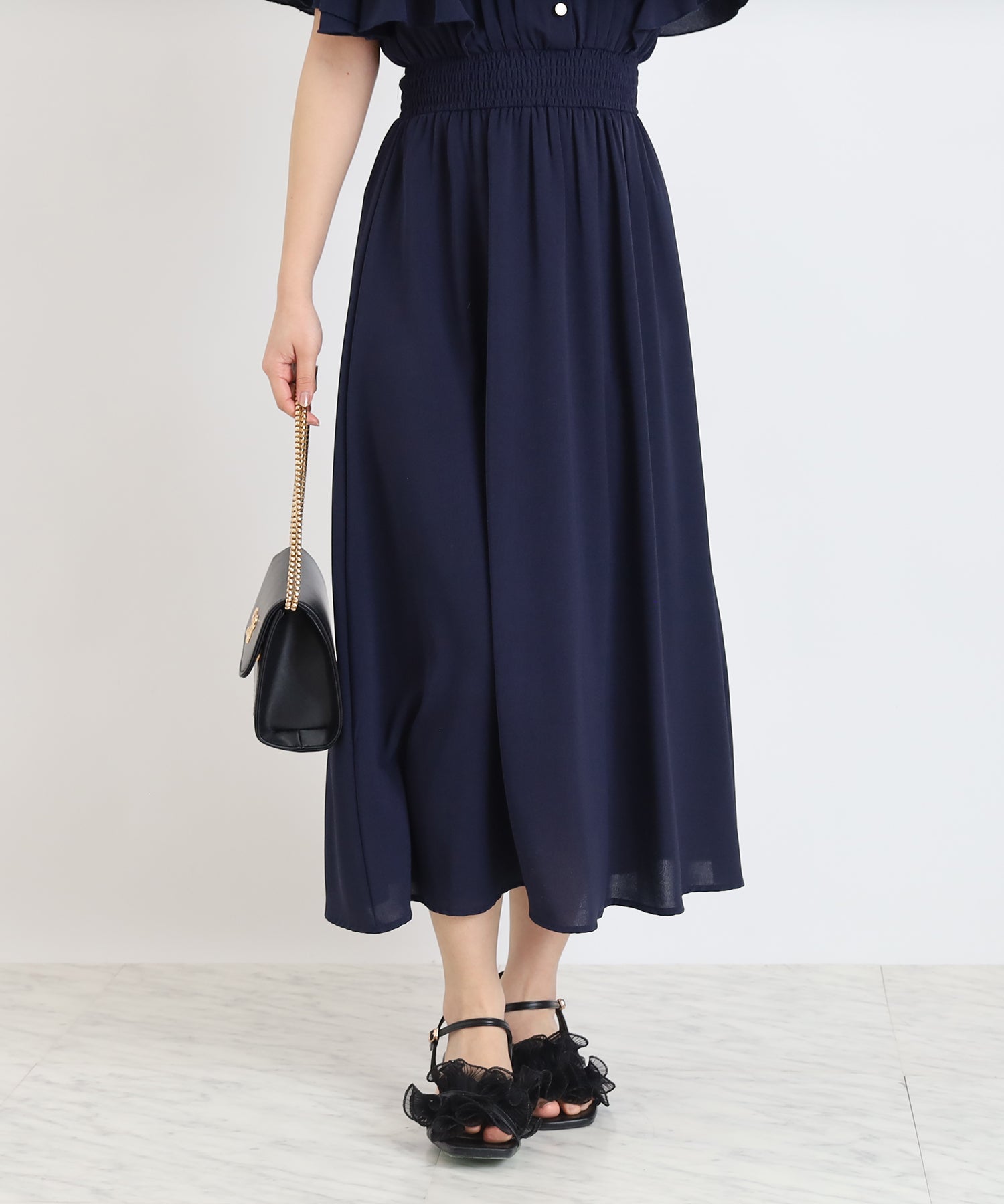 ネイビー　model:156cm  着用サイズ：M