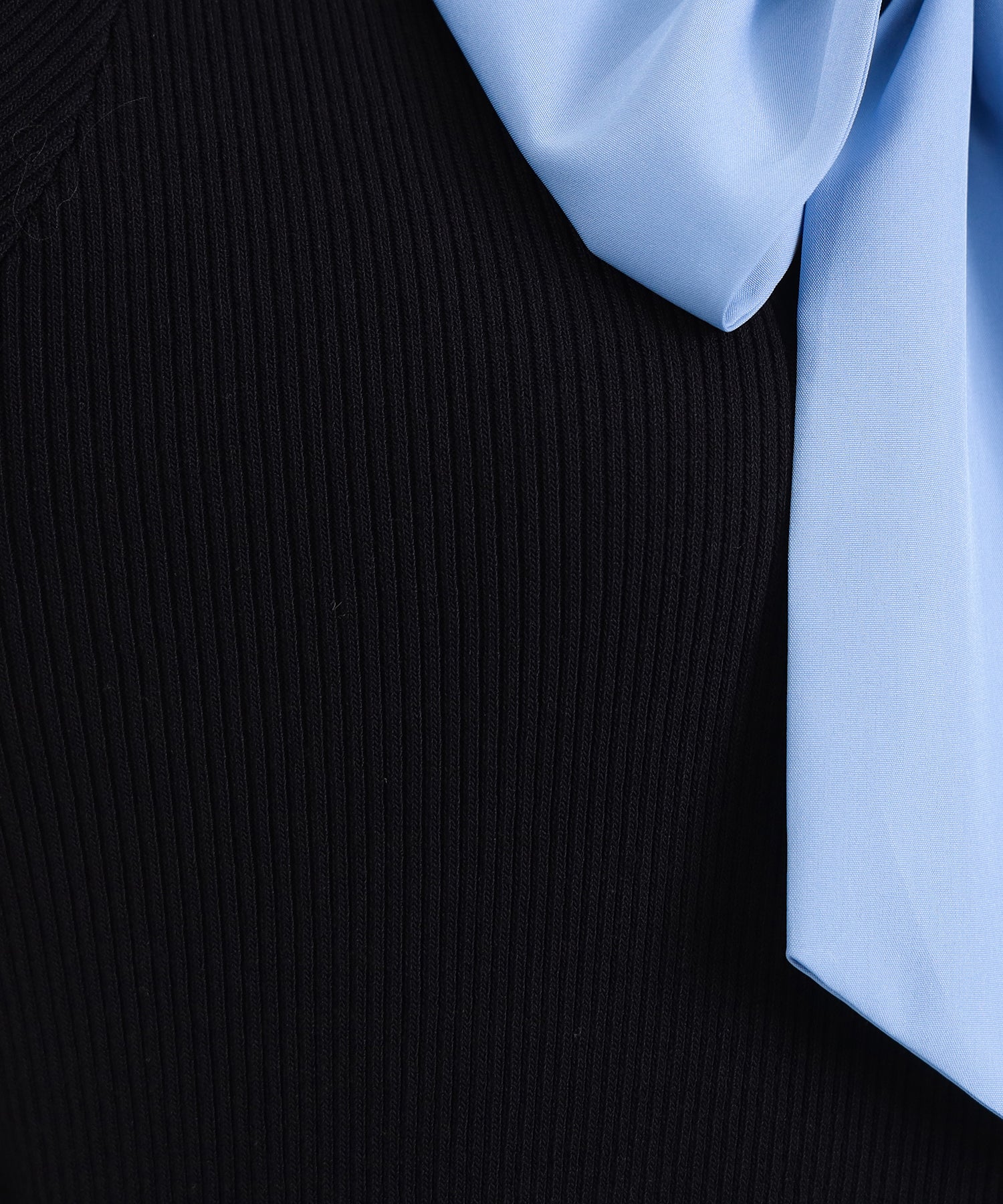 ディティール(ネイビー×サックス)