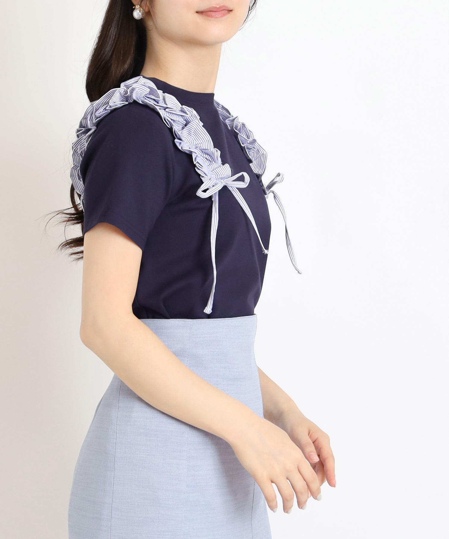ネイビー　model:160cm  着用サイズ：M