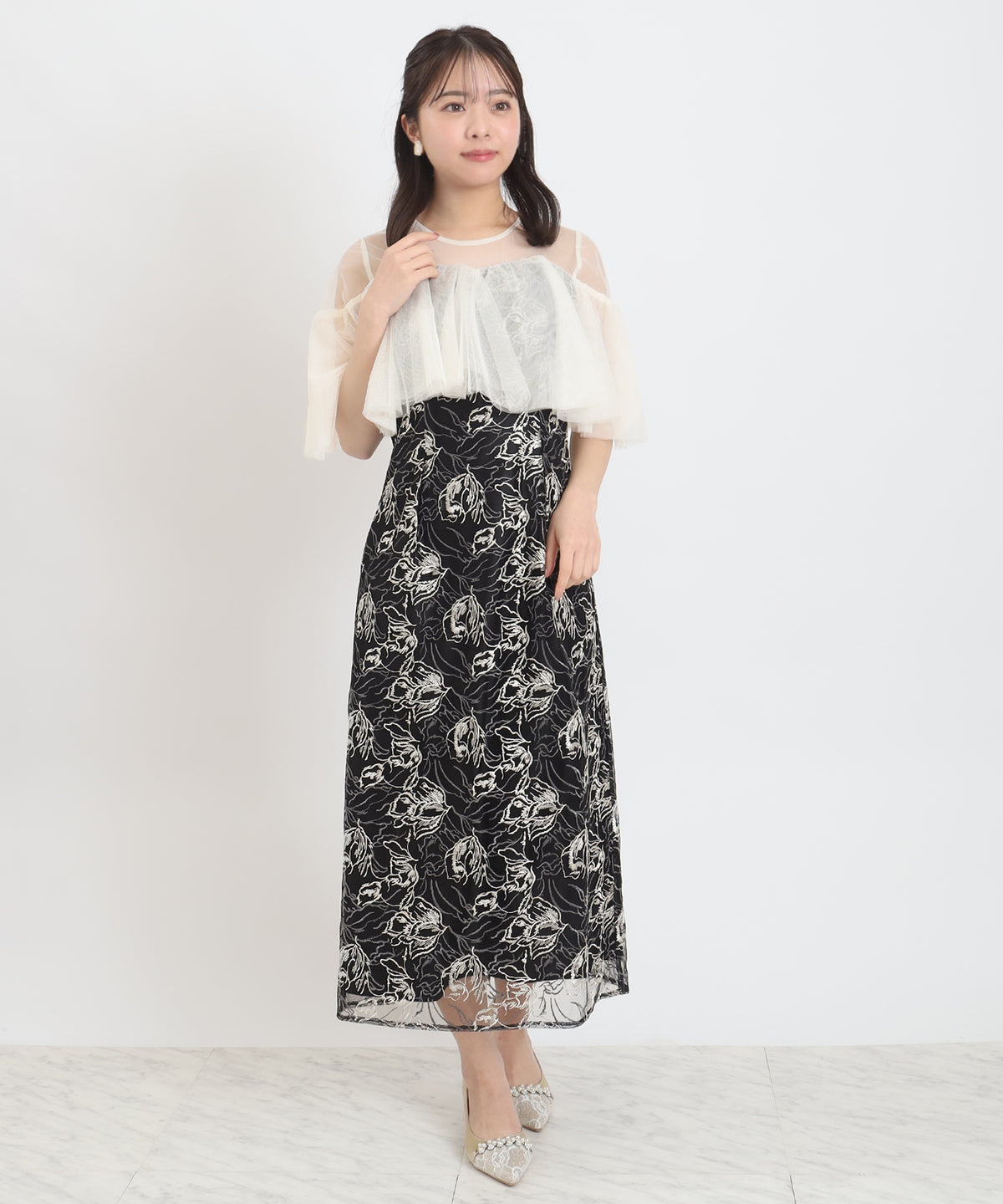 ブラック　model：156　着用サイズ：M
