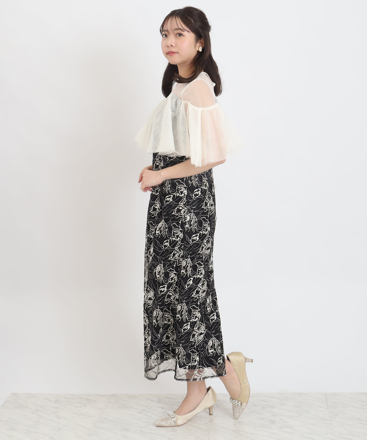 ブラック　model：156　着用サイズ：M