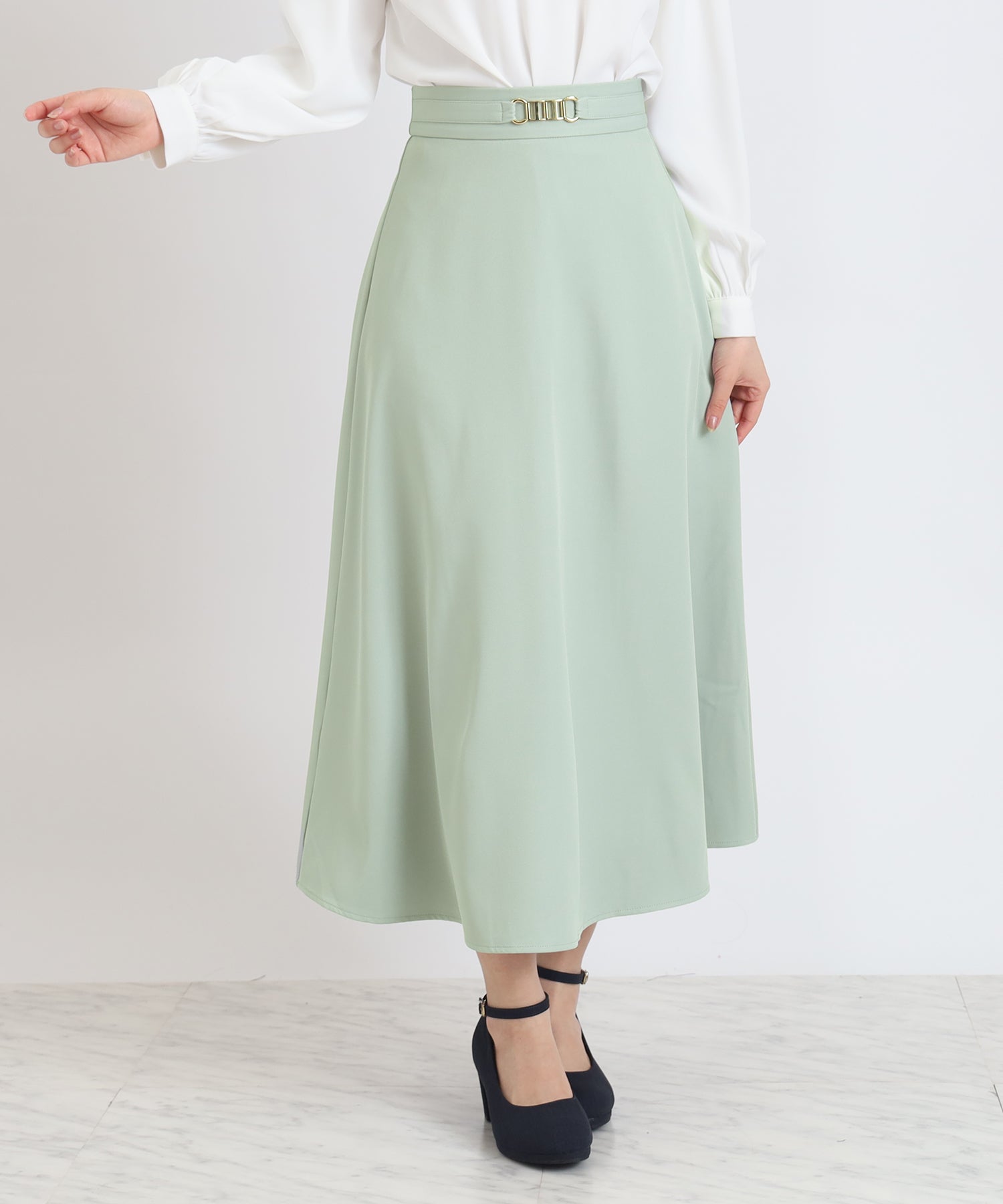 ミント　model:156cm  着用サイズ：S