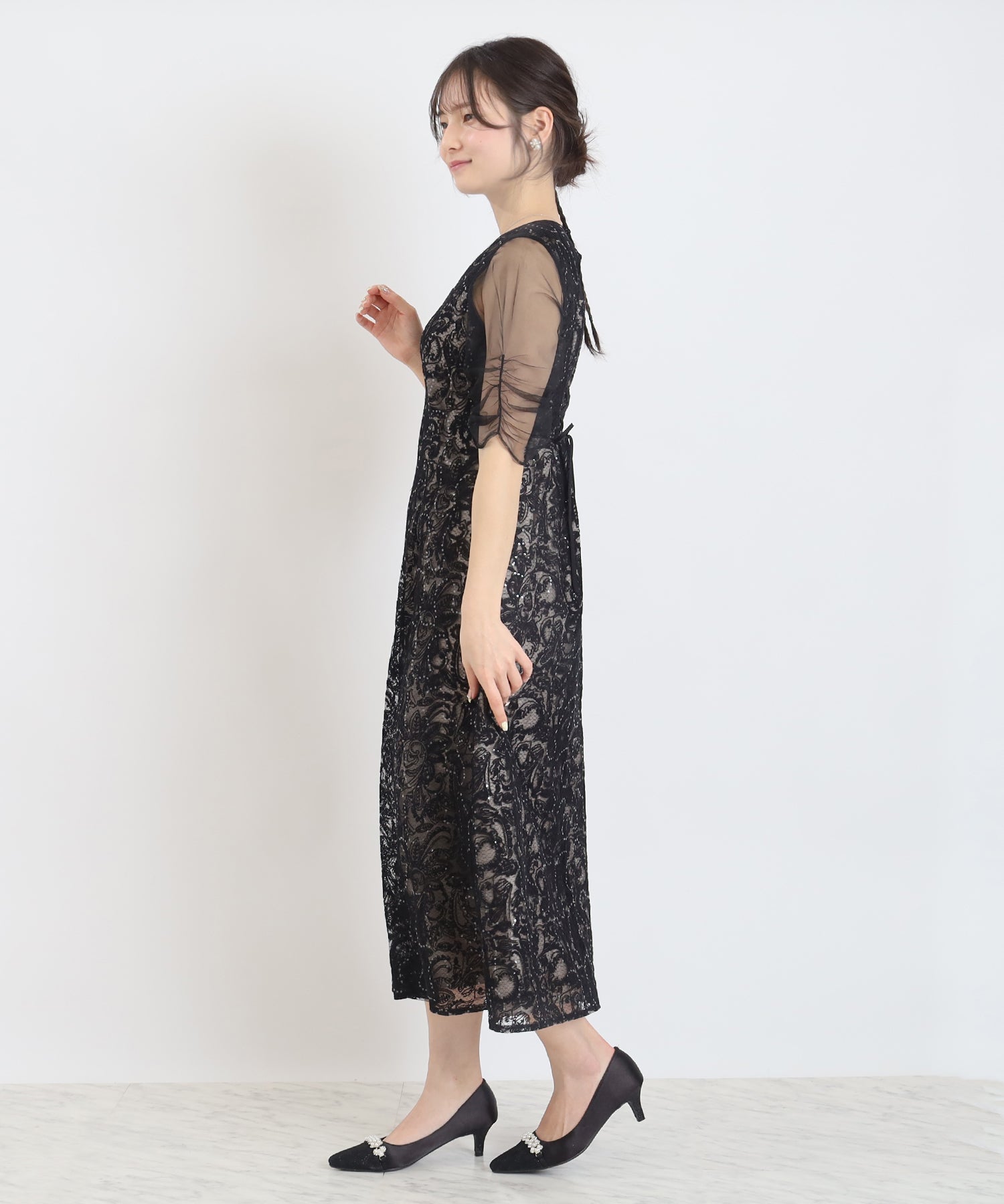 ブラック　model：160　着用サイズ：M