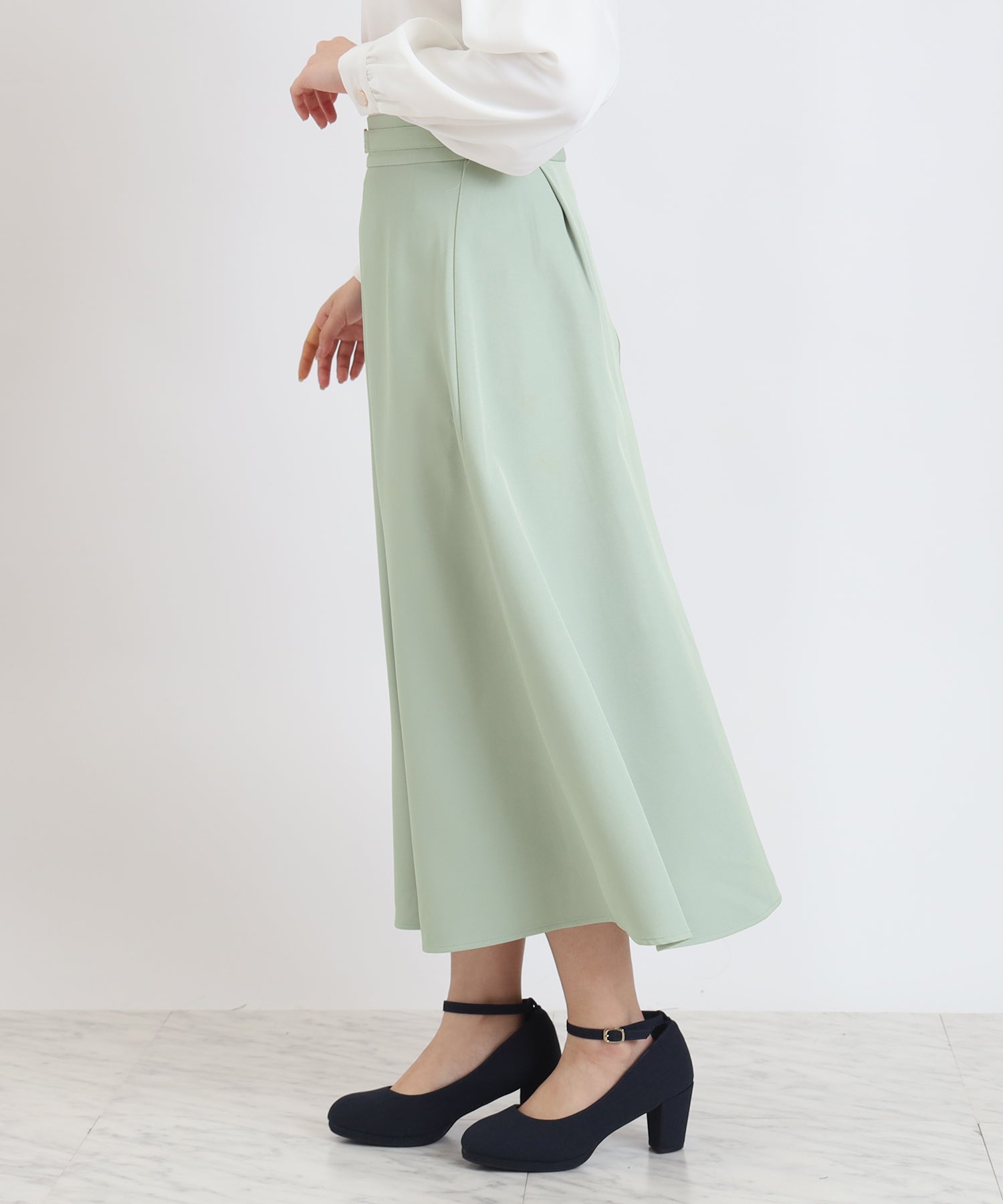 ミント　model:156cm  着用サイズ：S