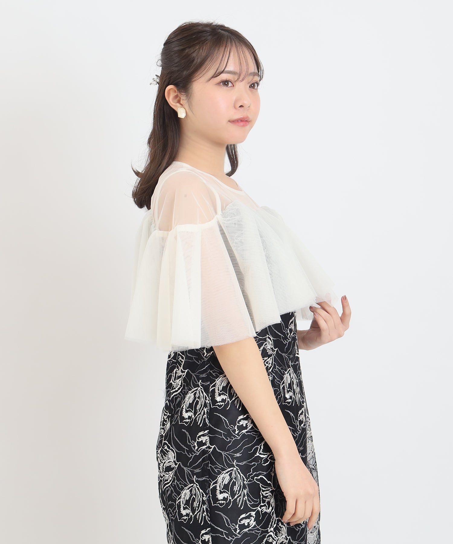 ブラック　model：156　着用サイズ：M