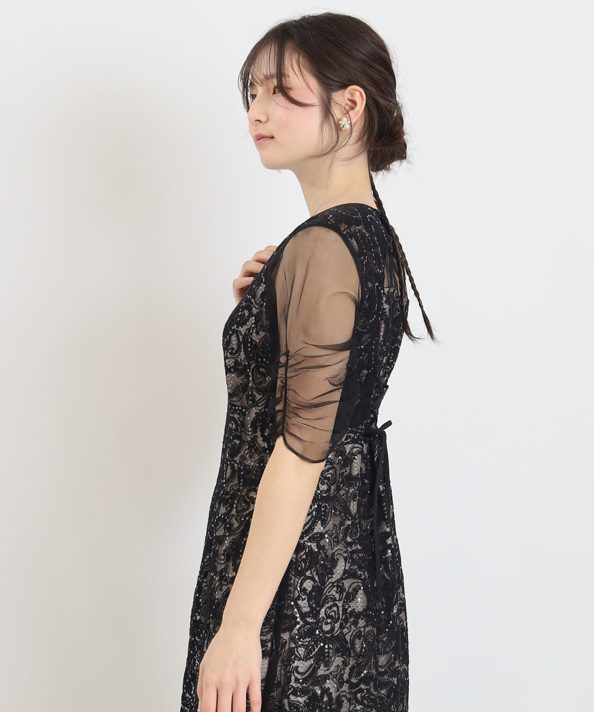 ブラック　model：160　着用サイズ：M
