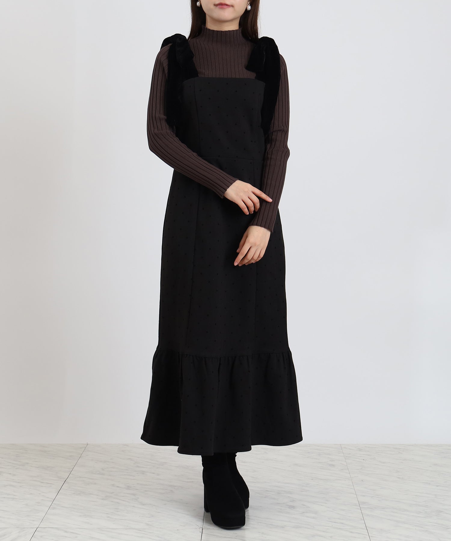 ブラック　model：156　着用サイズ：M