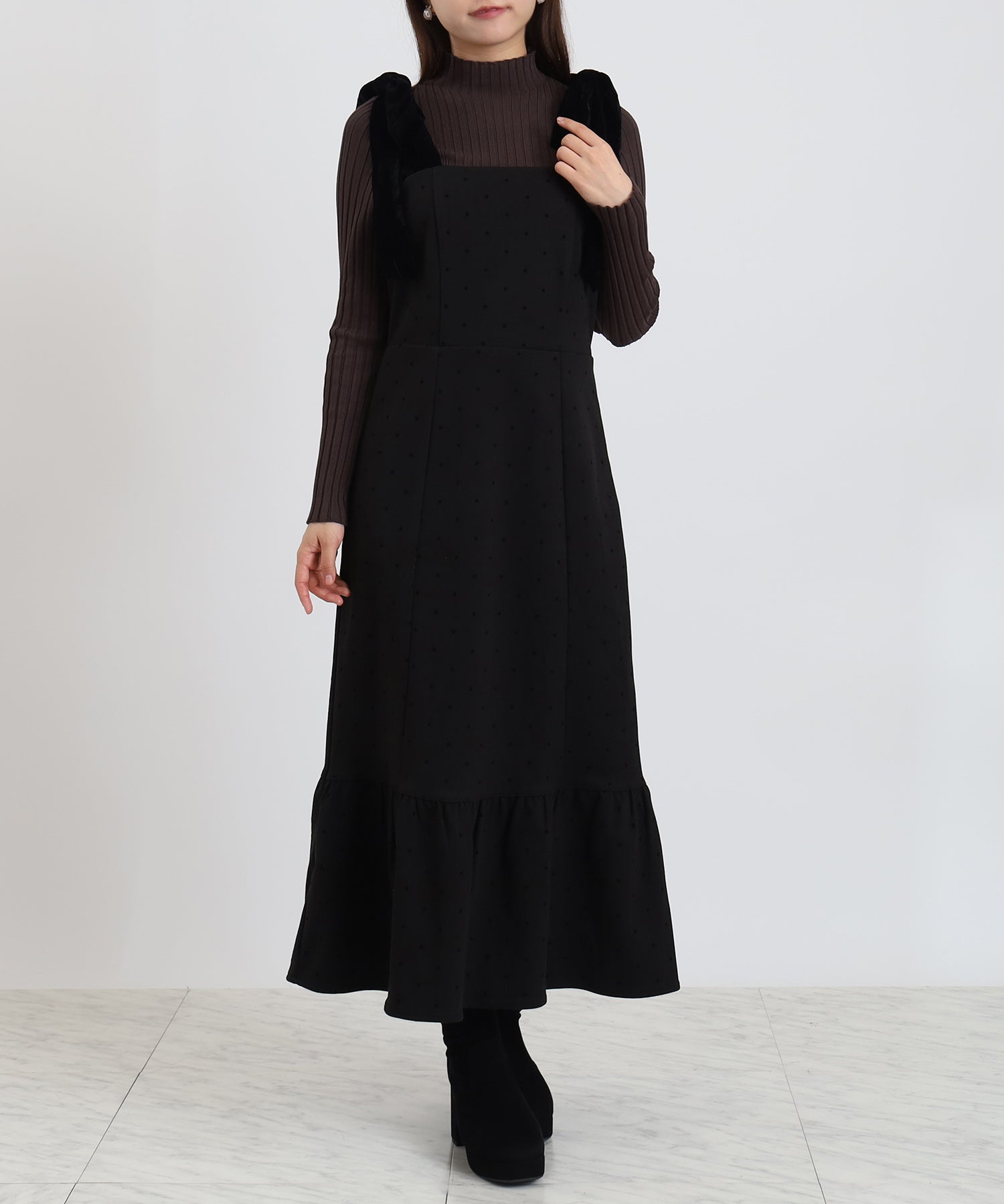 ブラック　model：156　着用サイズ：M