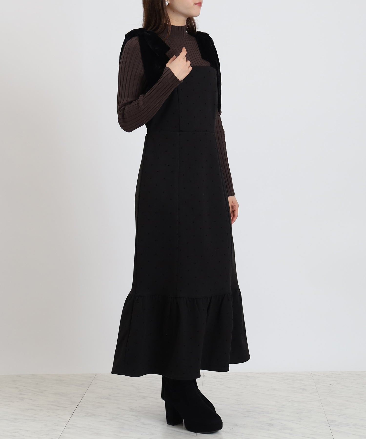 ブラック　model：156　着用サイズ：M