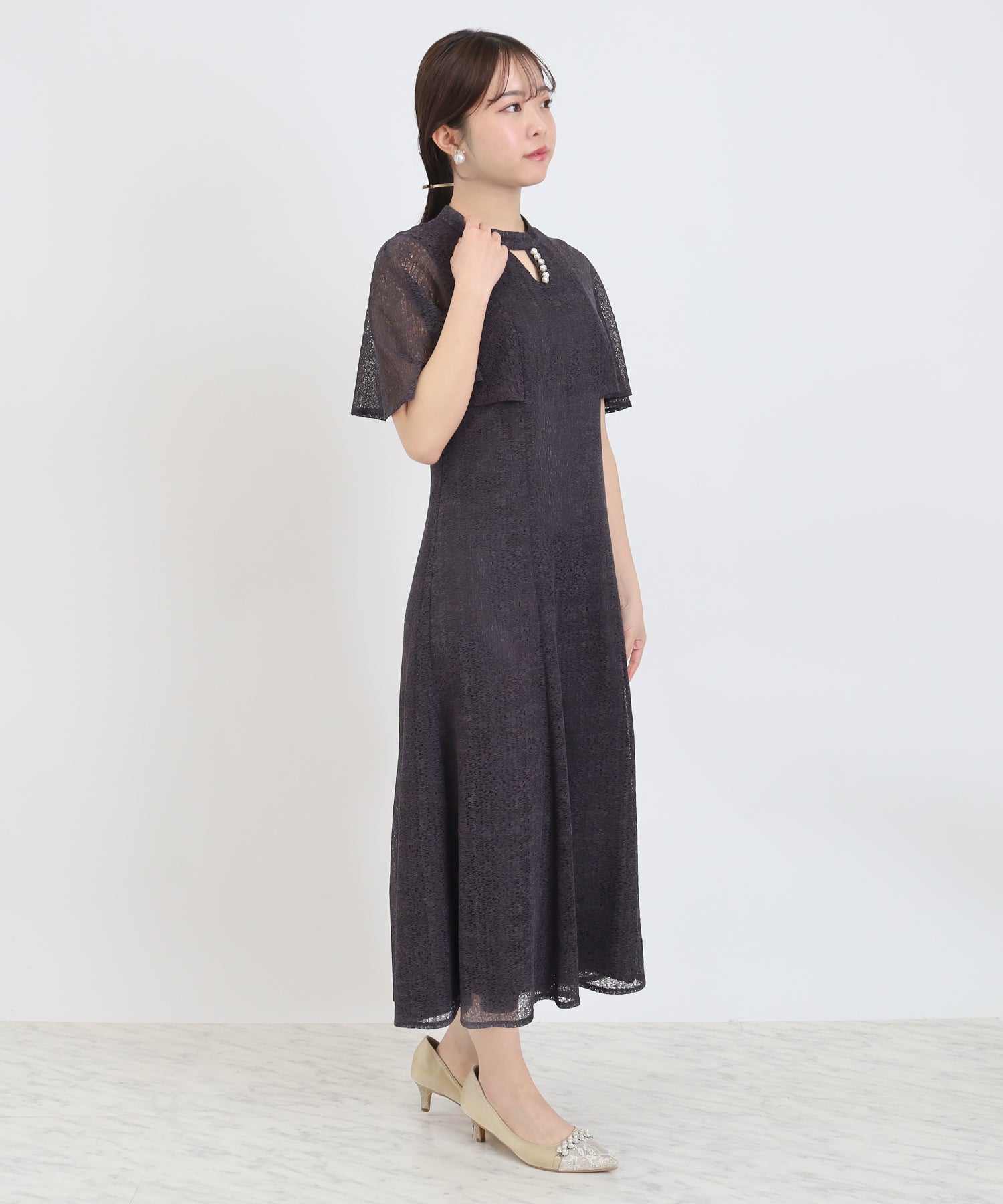 チャコール　model：156　着用サイズ：M