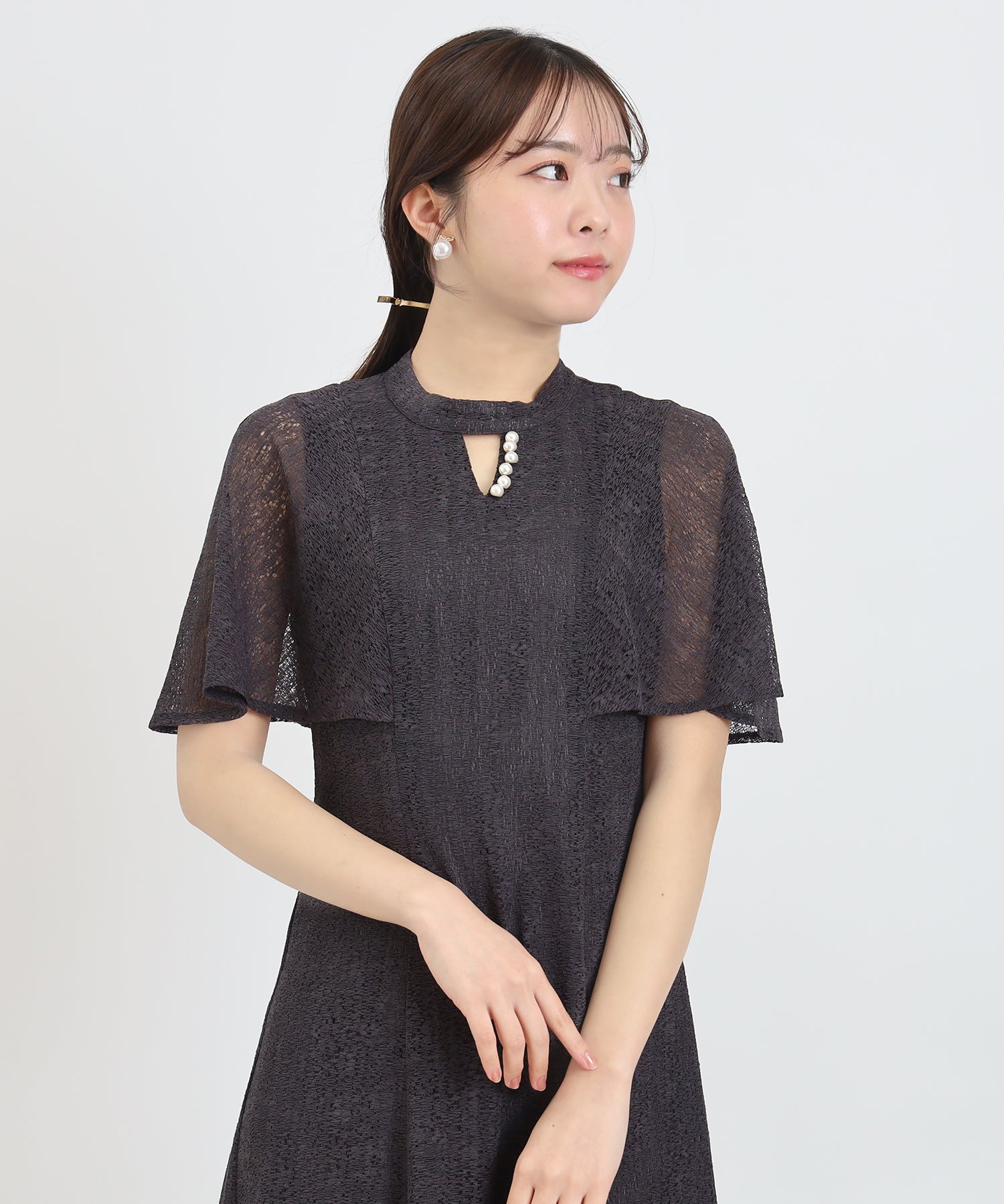 チャコール　model：156　着用サイズ：M