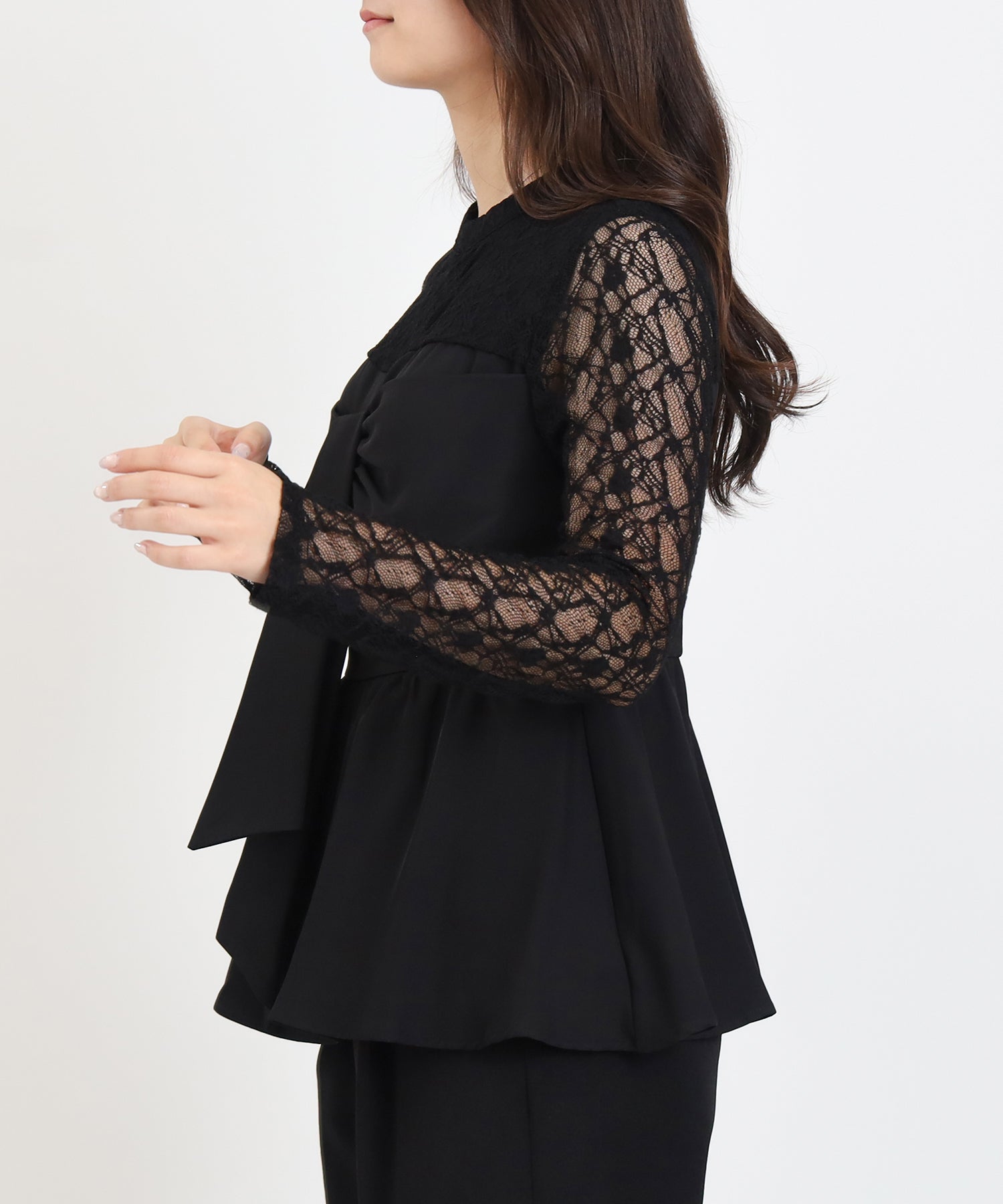 ブラック　model：160　着用サイズ：M