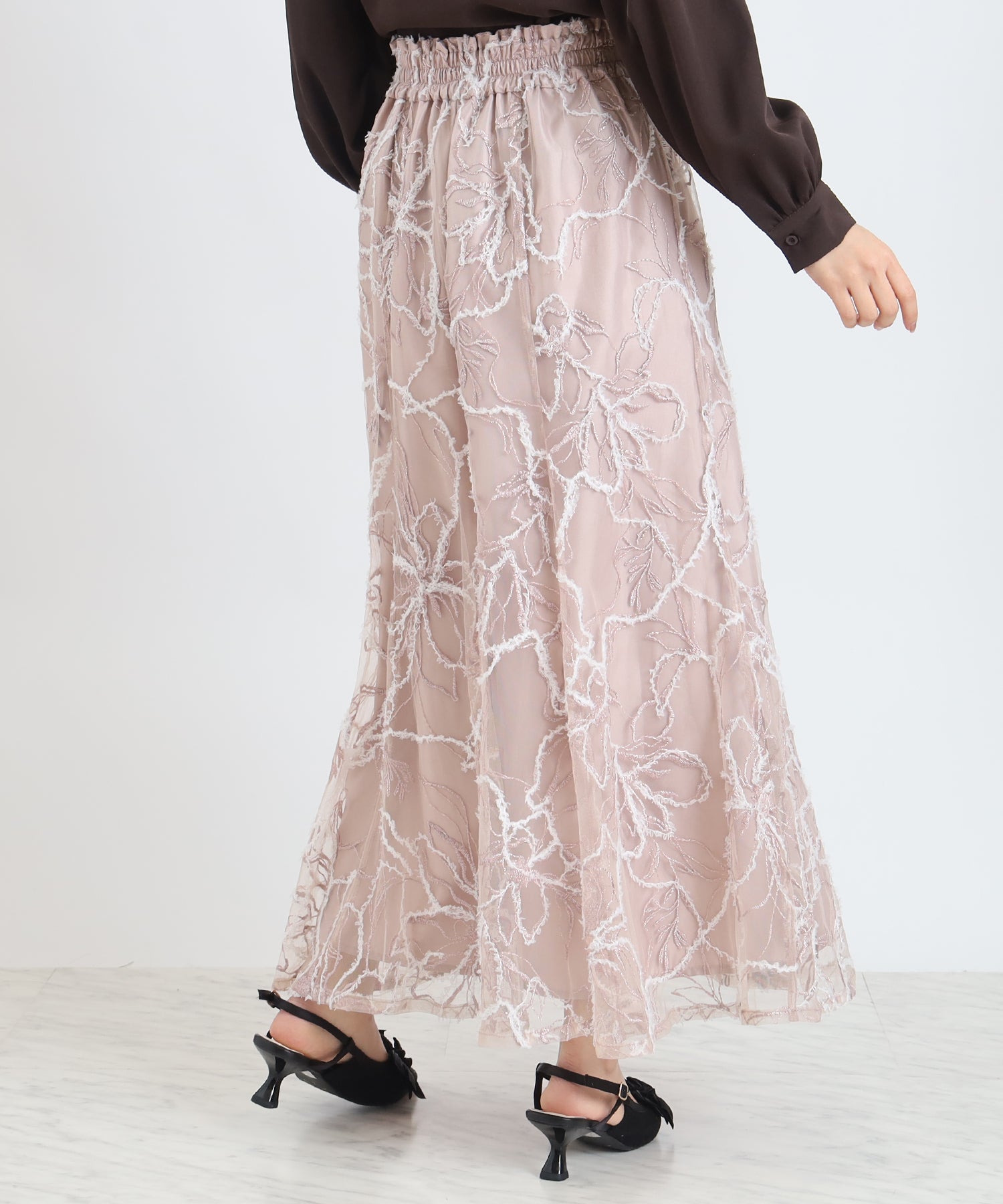 ピンク　model：156　着用サイズ：M