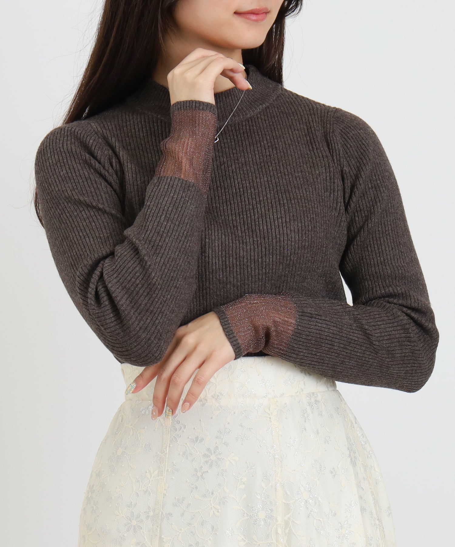 ブラウン　model：160　着用サイズ：M