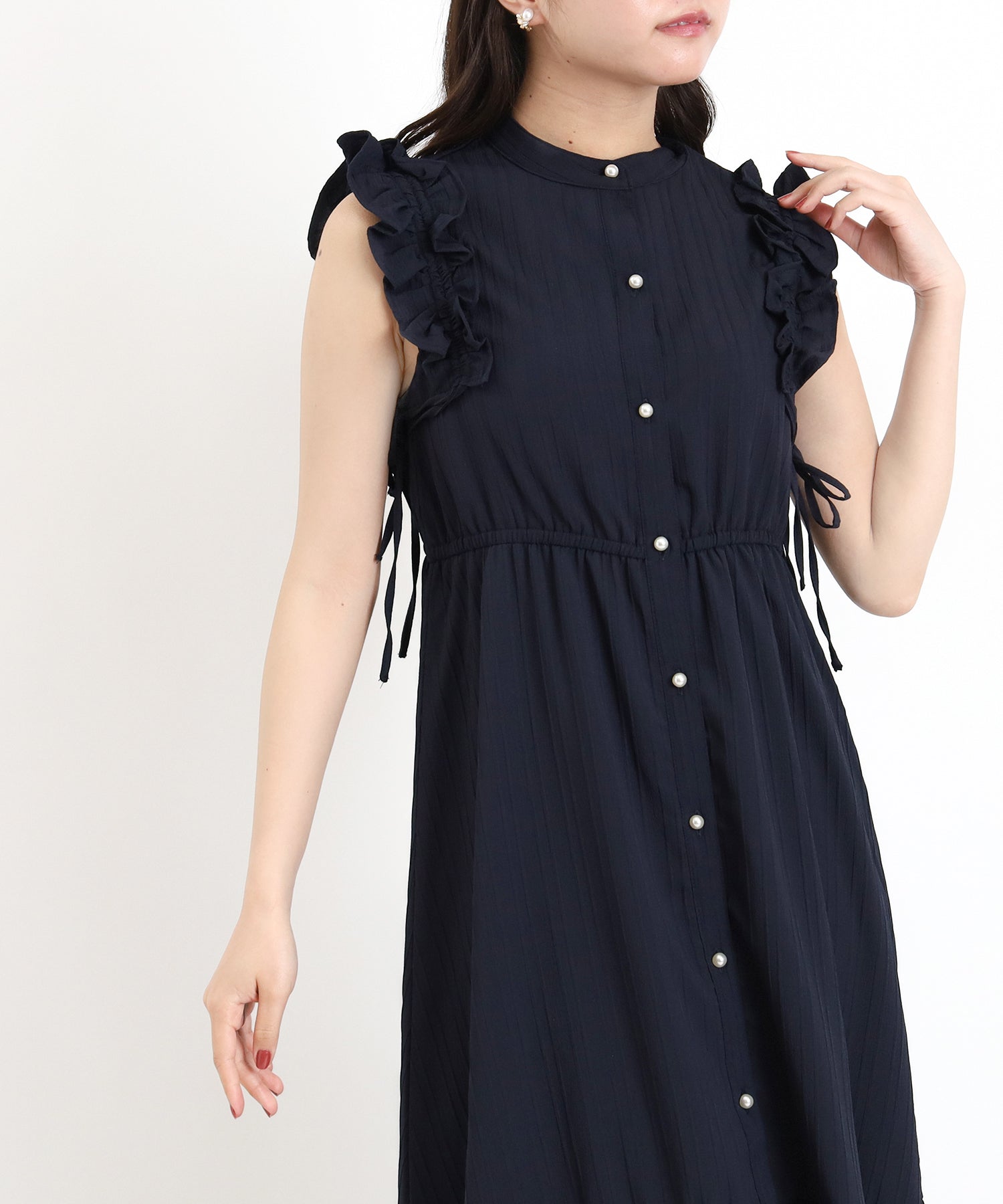 ネイビー　model：156　着用サイズ：M