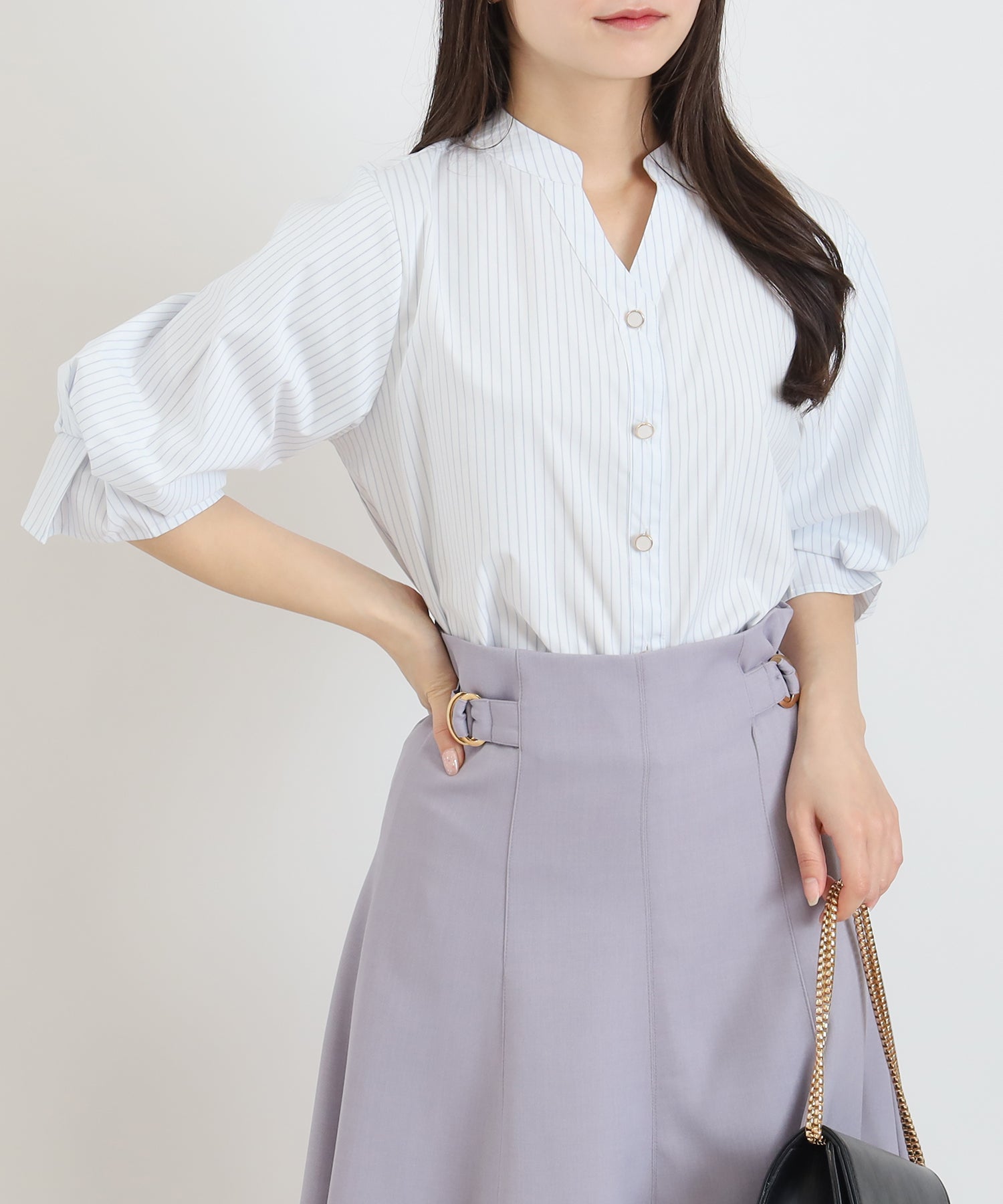 ホワイト　model：160　着用サイズ：M
