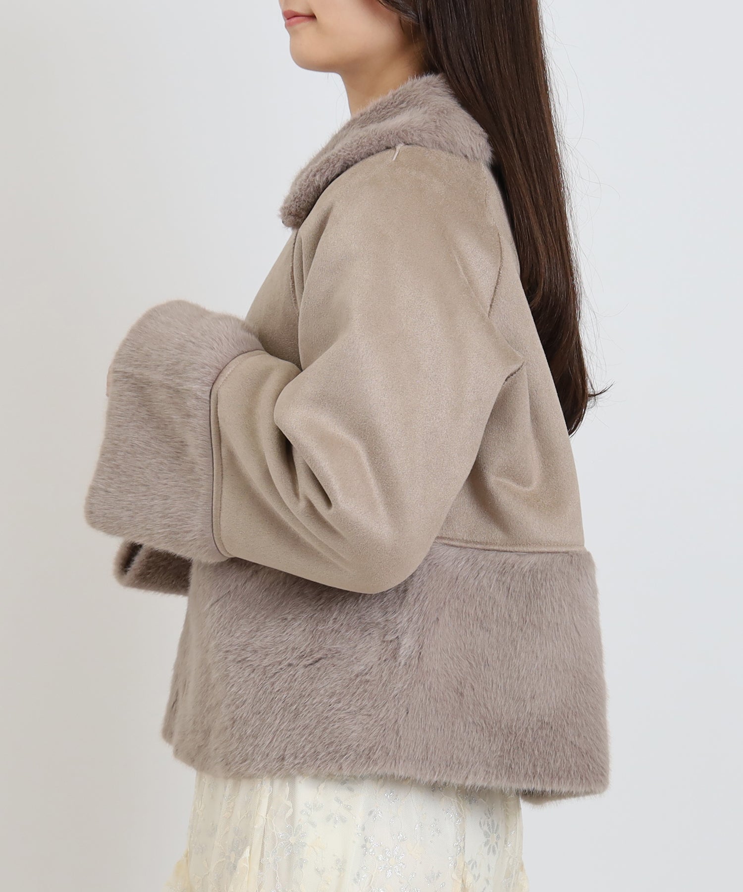 モカ　model:160cm  着用サイズ：M