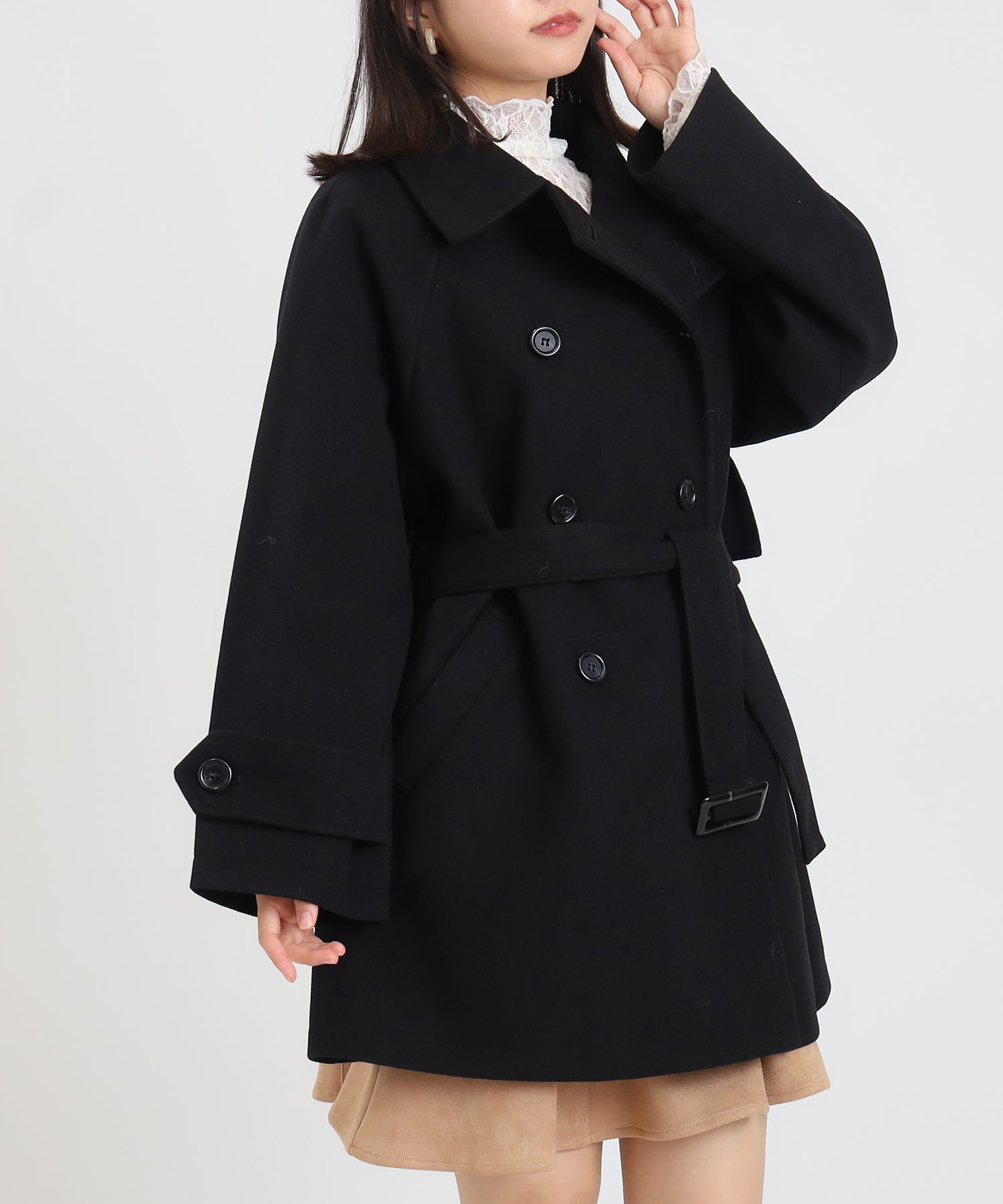 ブラック　model：156　着用サイズ：M