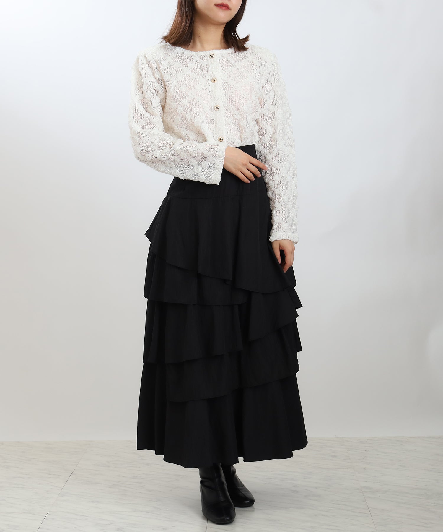 ブラック　model：156　着用サイズ：Ｓ