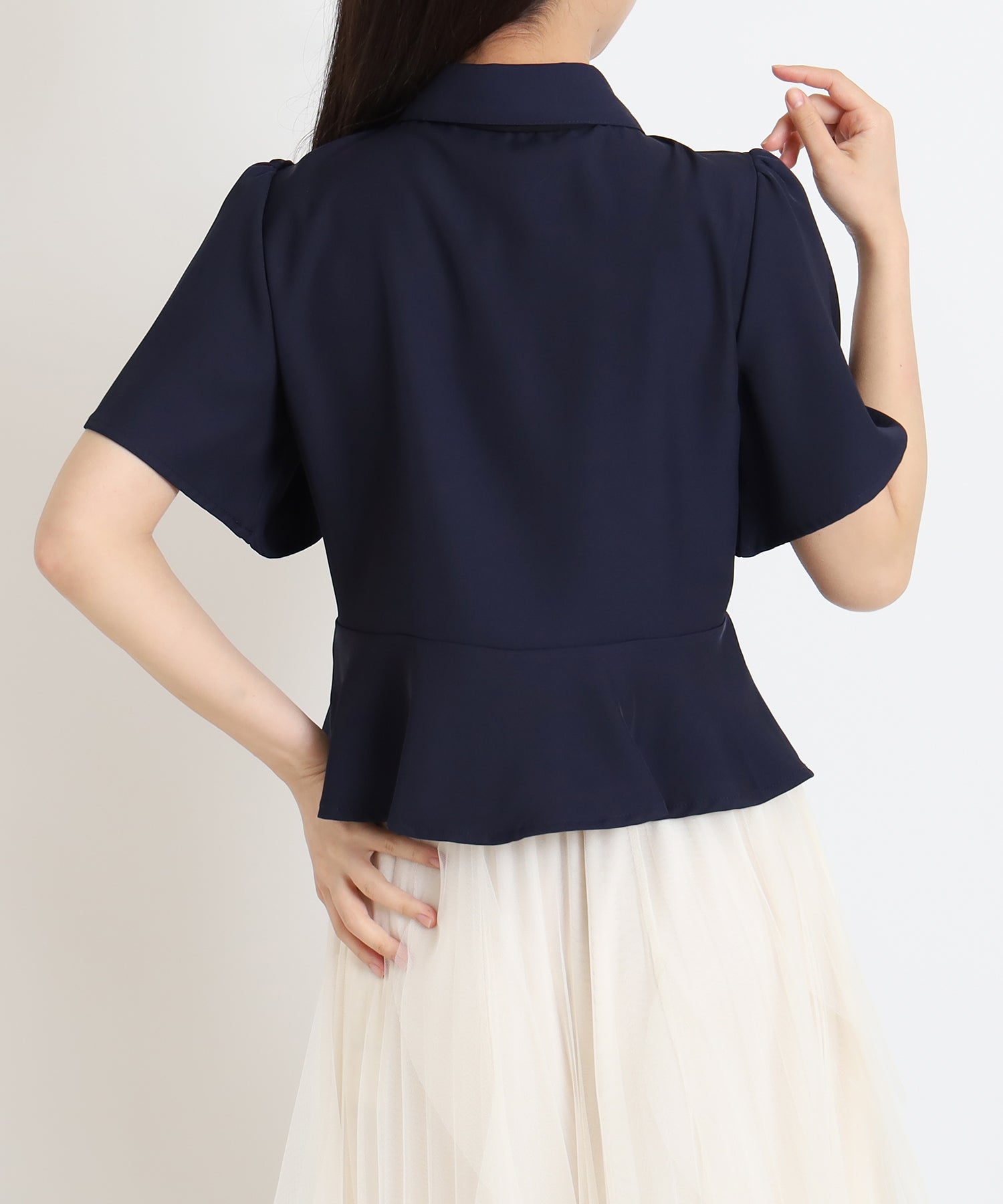 ネイビー　model:156cm  着用サイズ：M