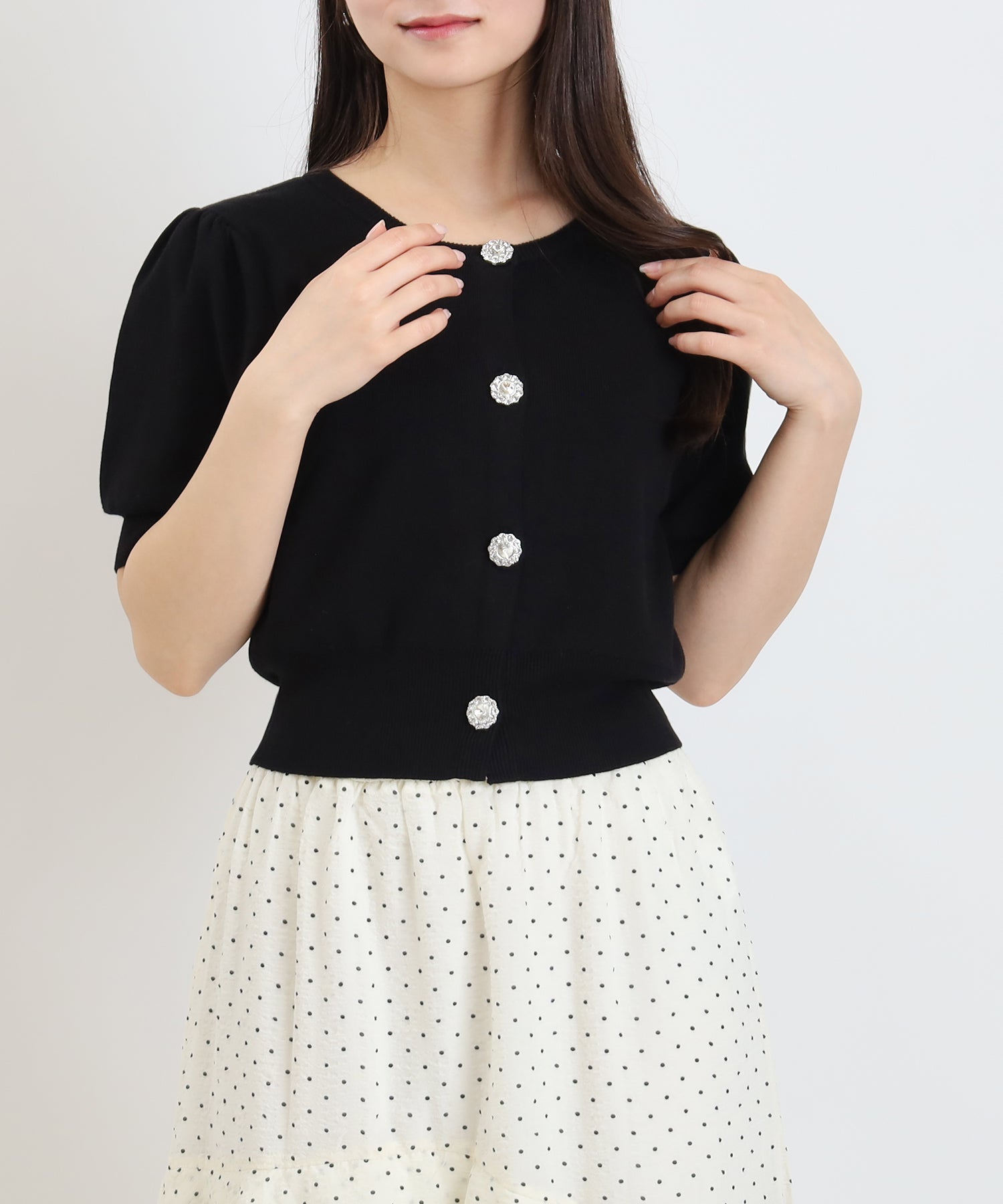 ブラック　model：160　着用サイズ：M