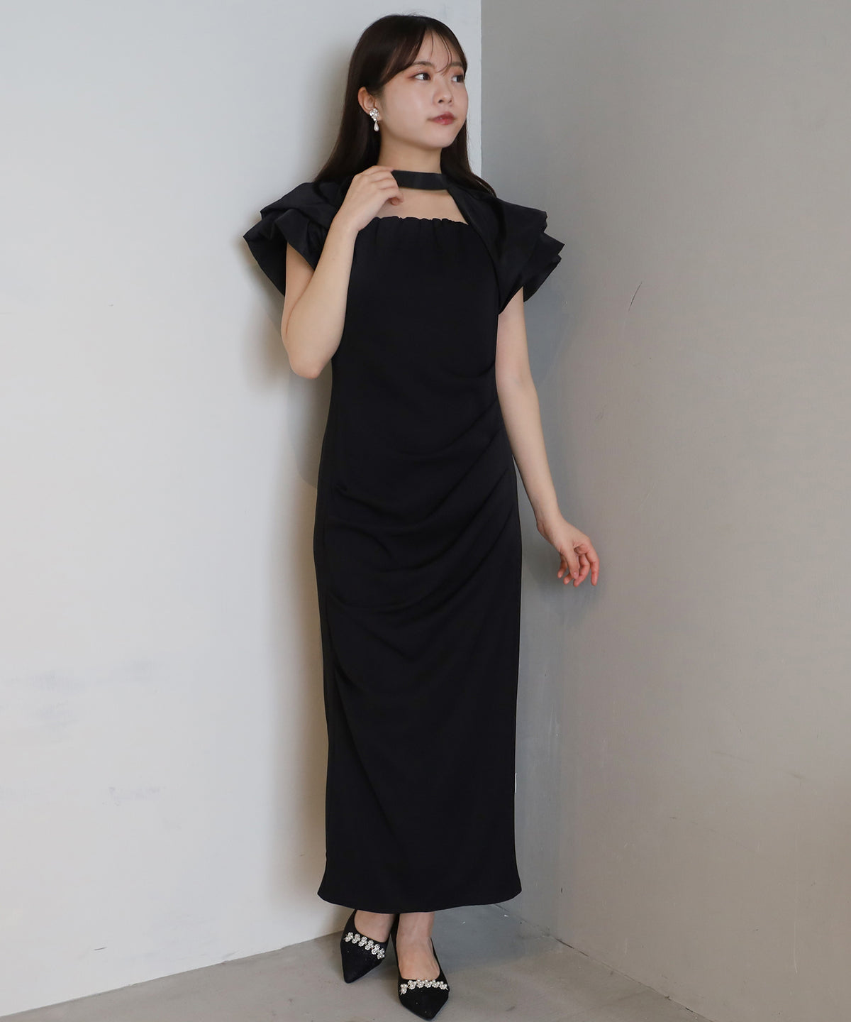 ブラック　MODEL：156　着用サイズ：M