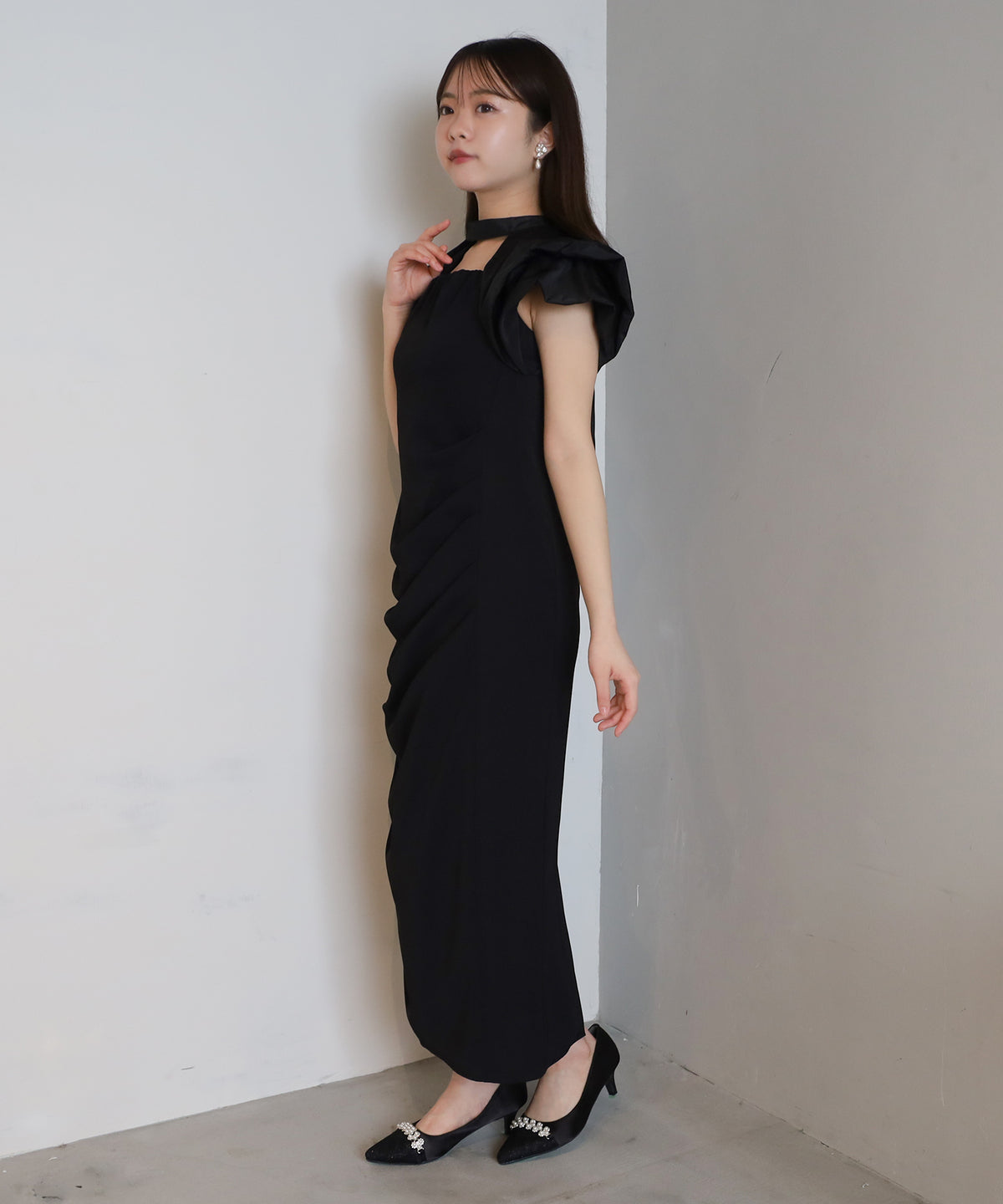 ブラック　MODEL：156　着用サイズ：M
