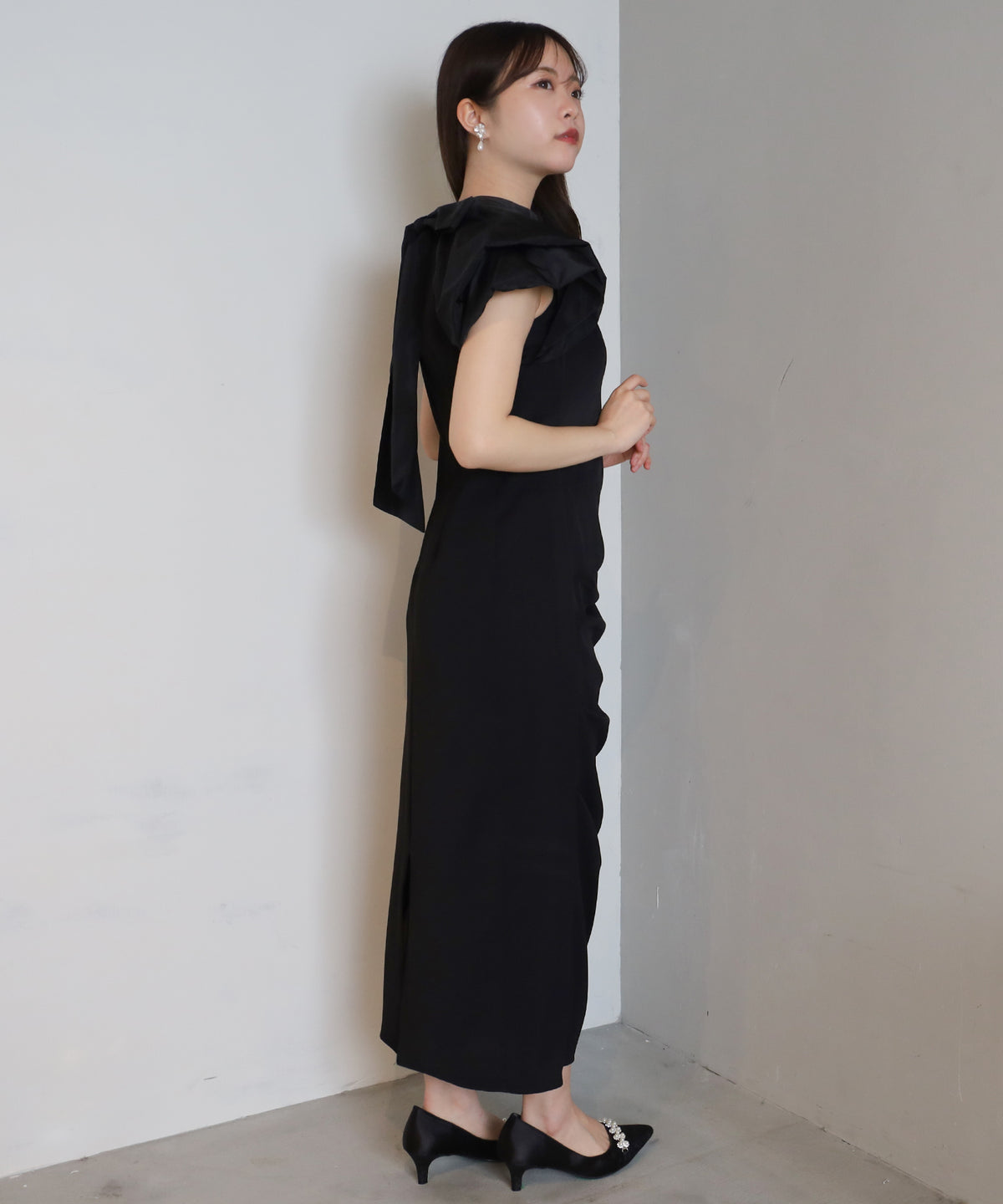ブラック　MODEL：156　着用サイズ：M