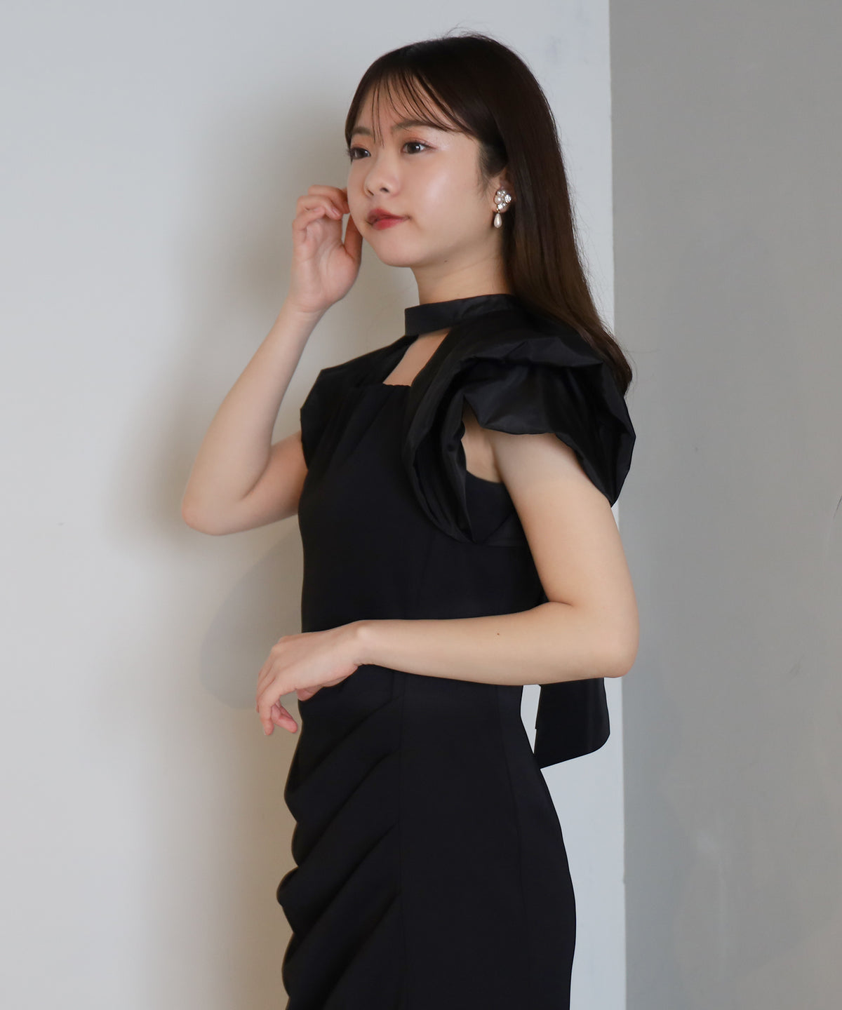 ブラック　MODEL：156　着用サイズ：M