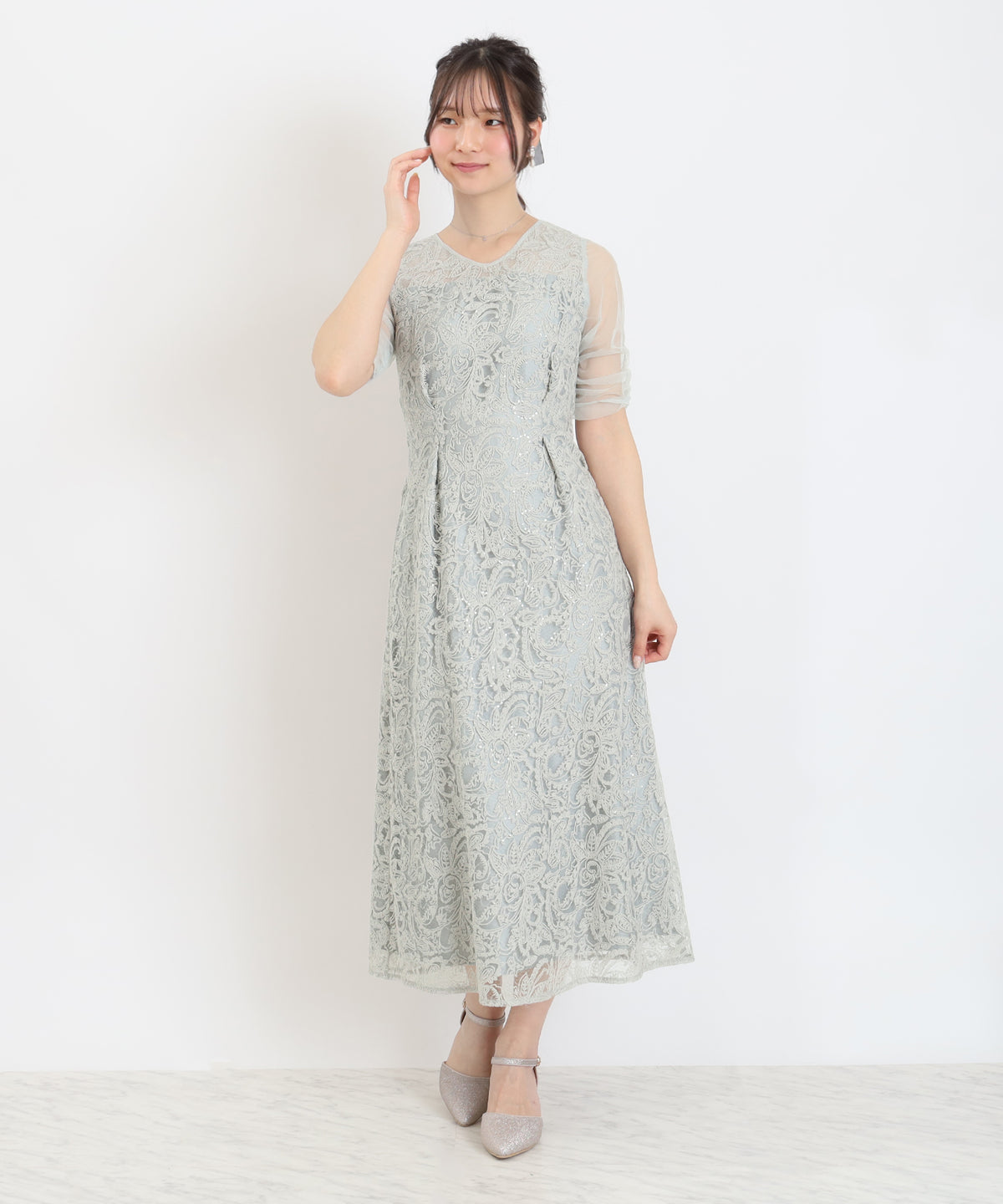 ミント　model：160　着用サイズ：M