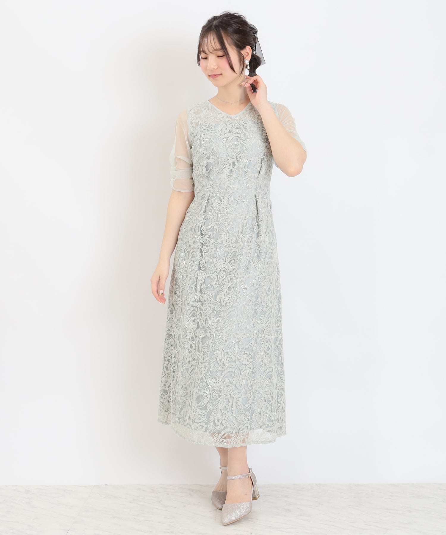 ミント　model：160　着用サイズ：M