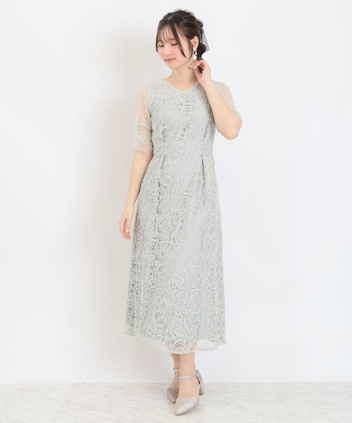 ミント　model：160　着用サイズ：M