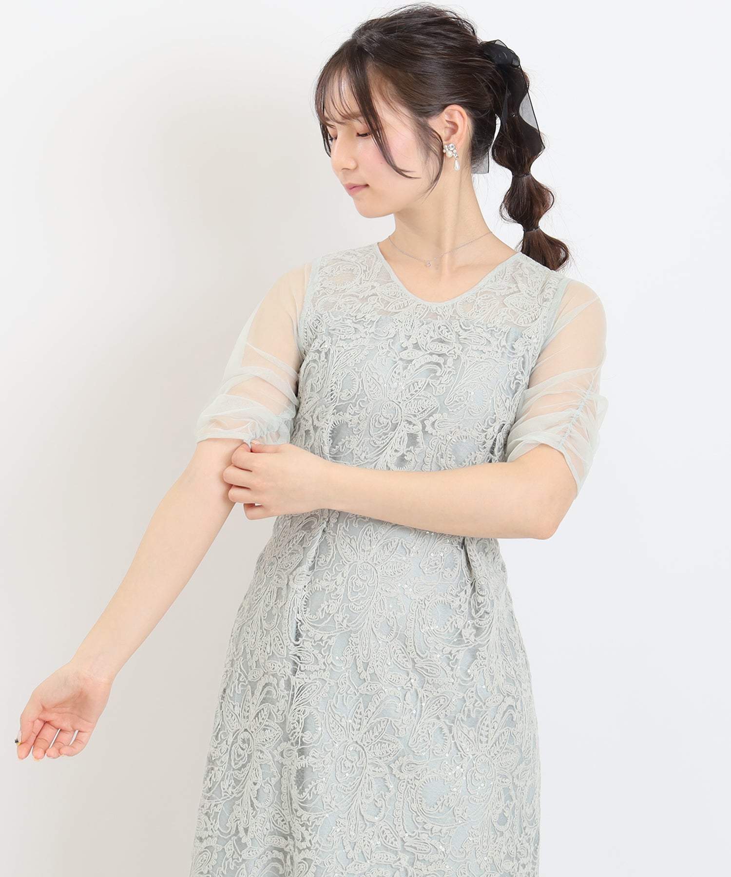 ミント　model：160　着用サイズ：M